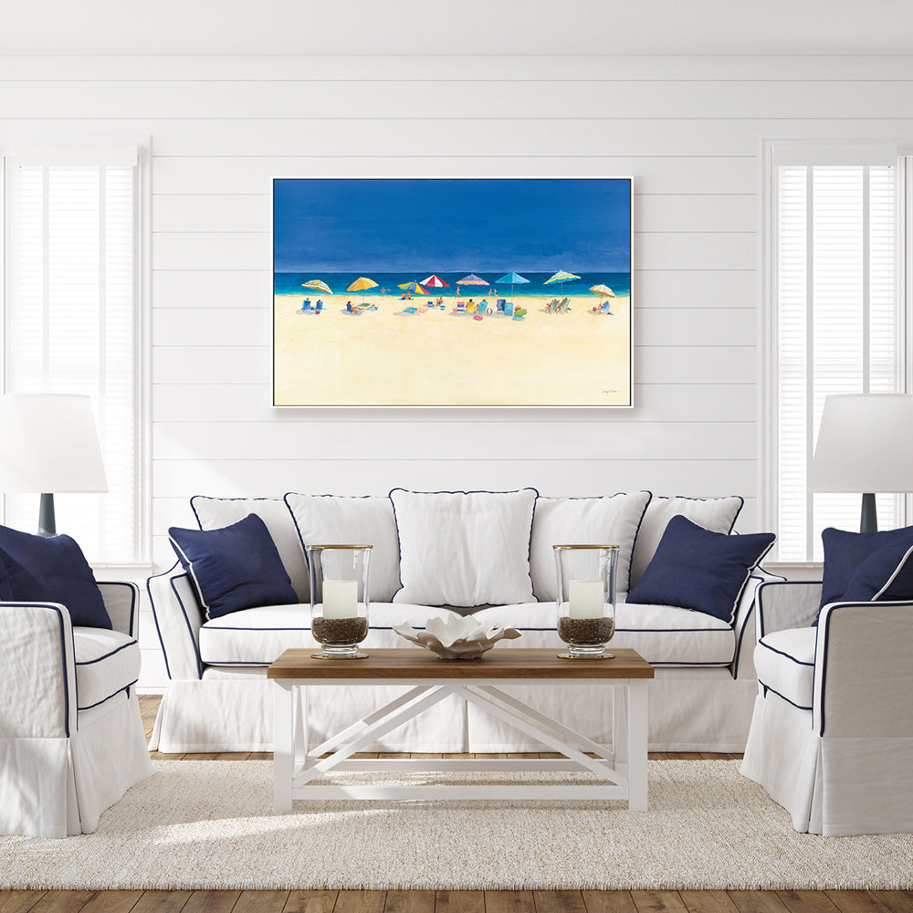 wall-art-print-canvas-poster-framed-Day At The Beach , By Avery Tilmon-GIOIA-WALL-ART