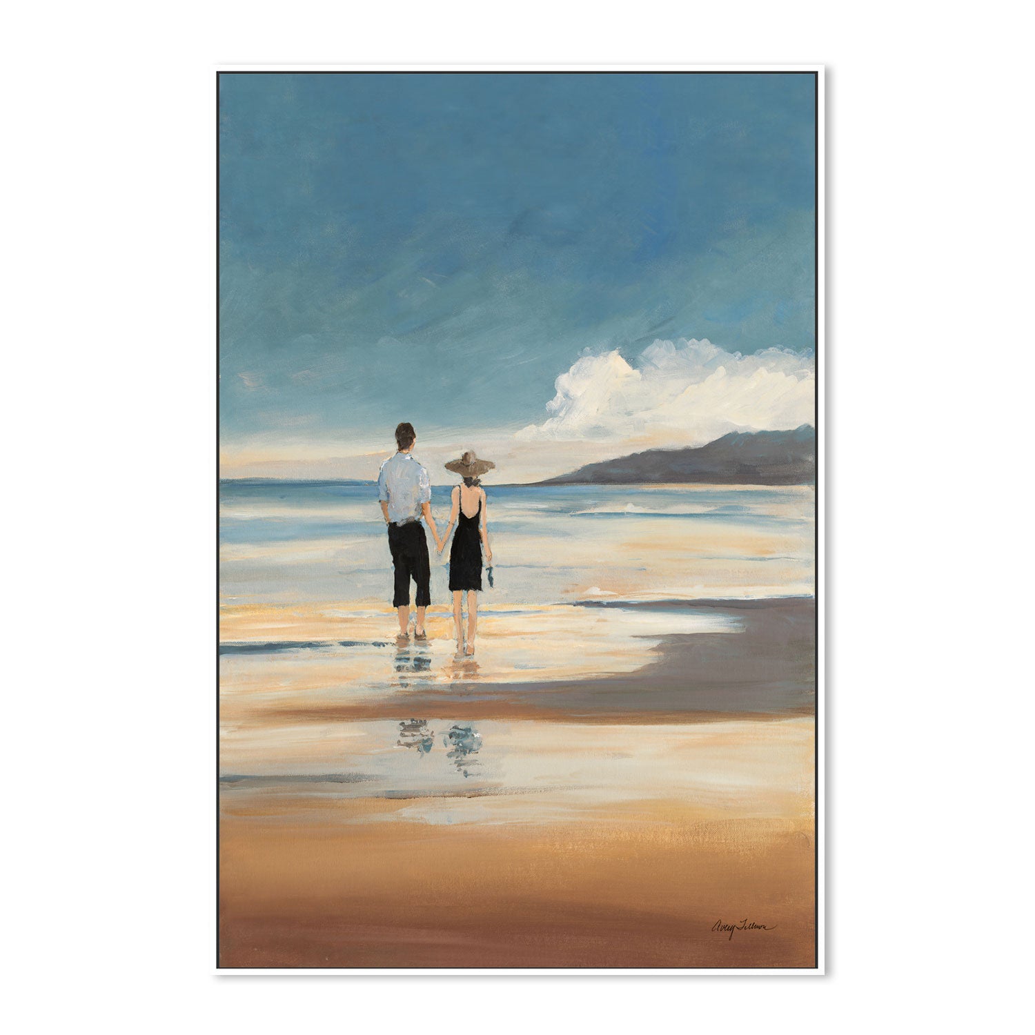 wall-art-print-canvas-poster-framed-Day At The Sea , By Avery Tilmon-GIOIA-WALL-ART