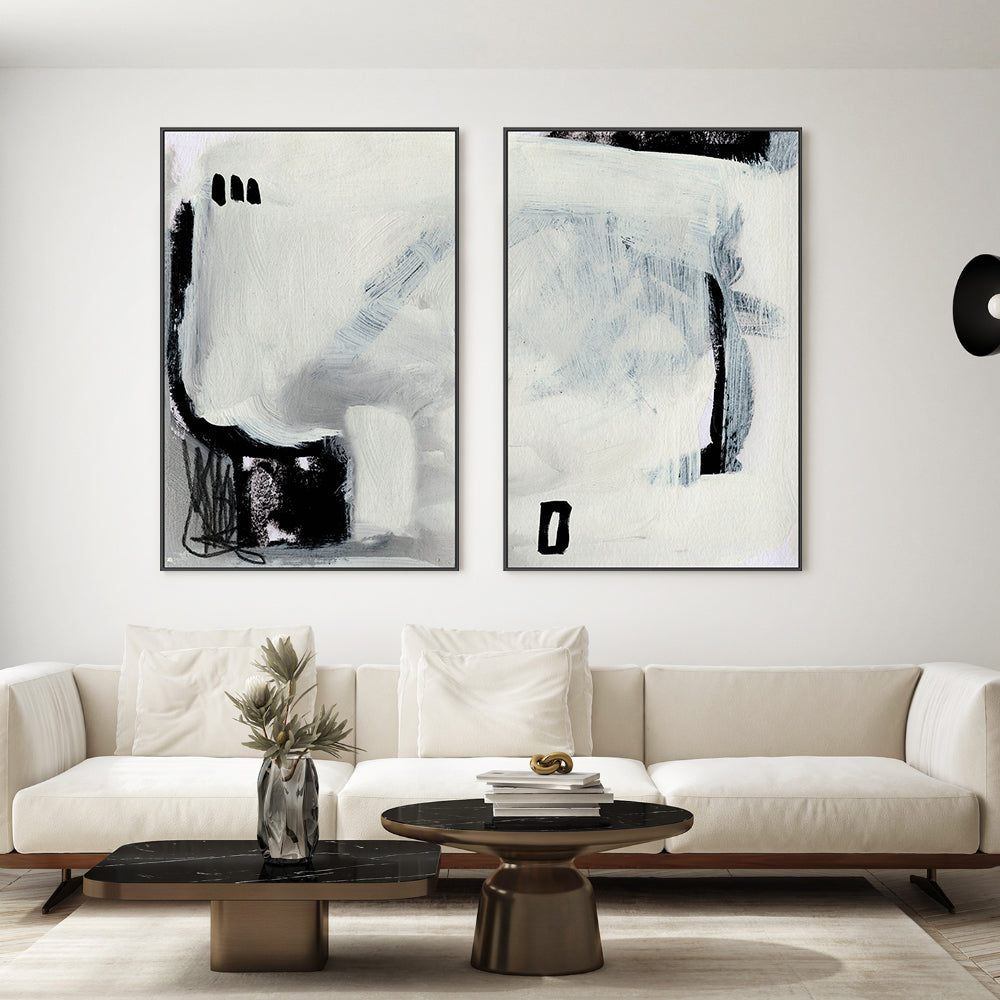 wall-art-print-canvas-poster-framed-Decoy, Style A & B, Set Of 2 , By Dan Hobday-GIOIA-WALL-ART