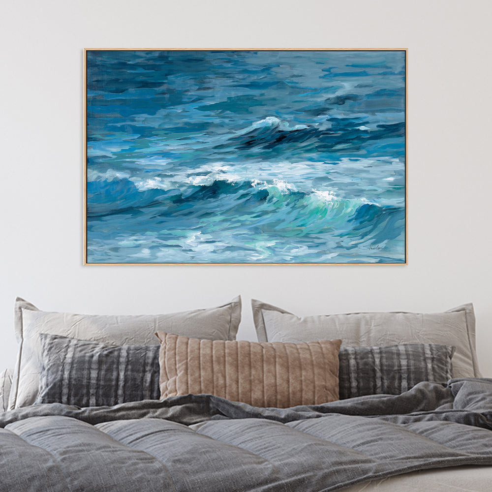 wall-art-print-canvas-poster-framed-Deep Blue Sea-by-Silvia Vassileva-Gioia Wall Art