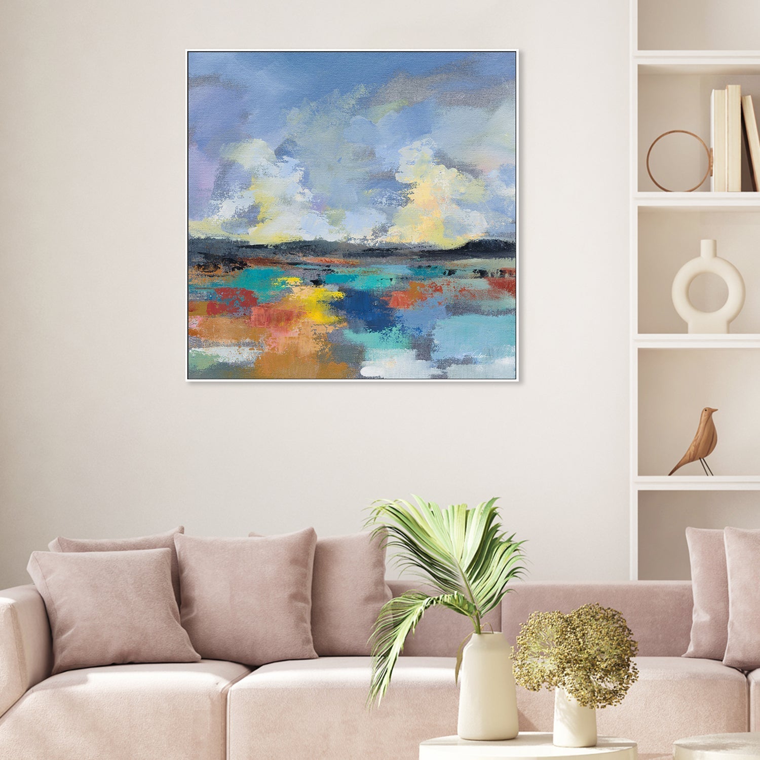 wall-art-print-canvas-poster-framed-Del Mar Lagoon, Style B , By Silvia Vassileva-2