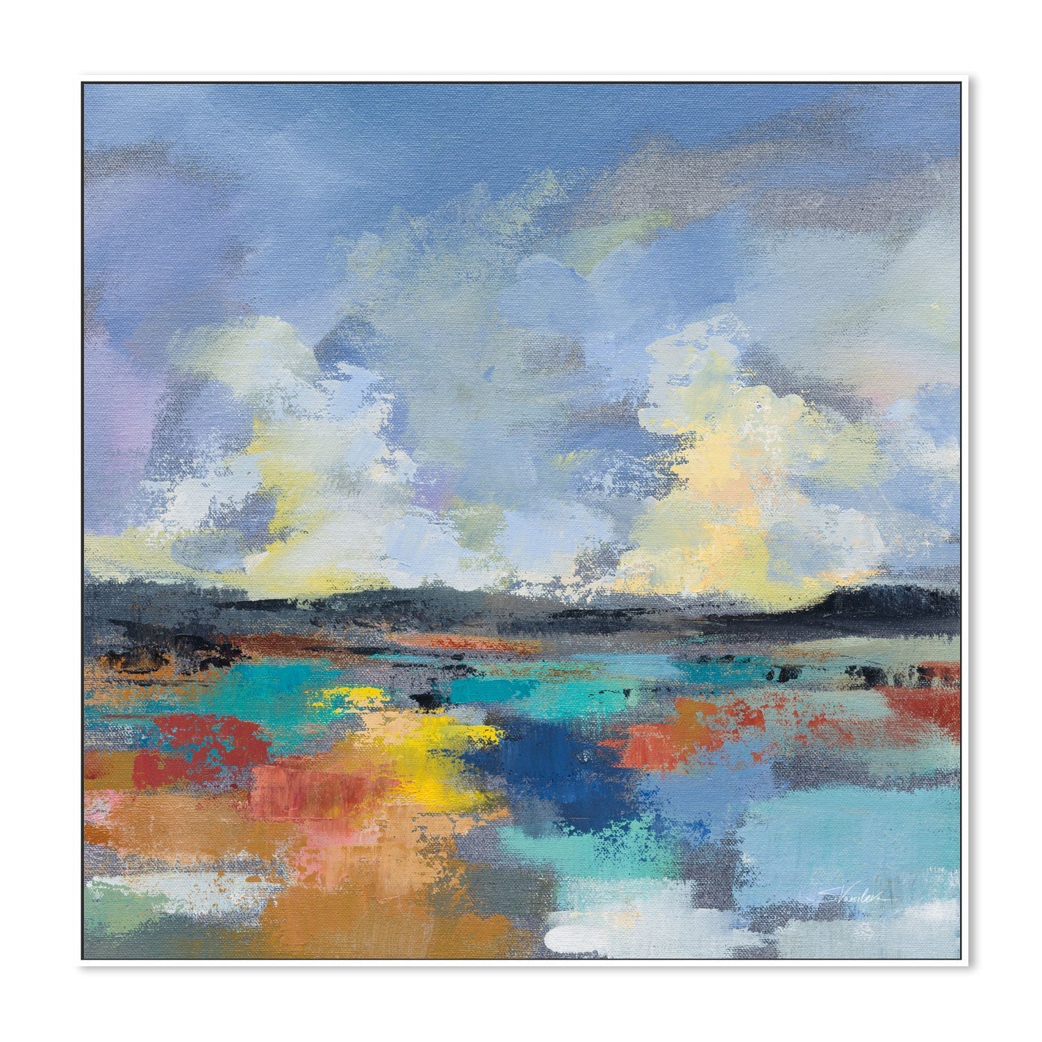 wall-art-print-canvas-poster-framed-Del Mar Lagoon, Style B , By Silvia Vassileva-5