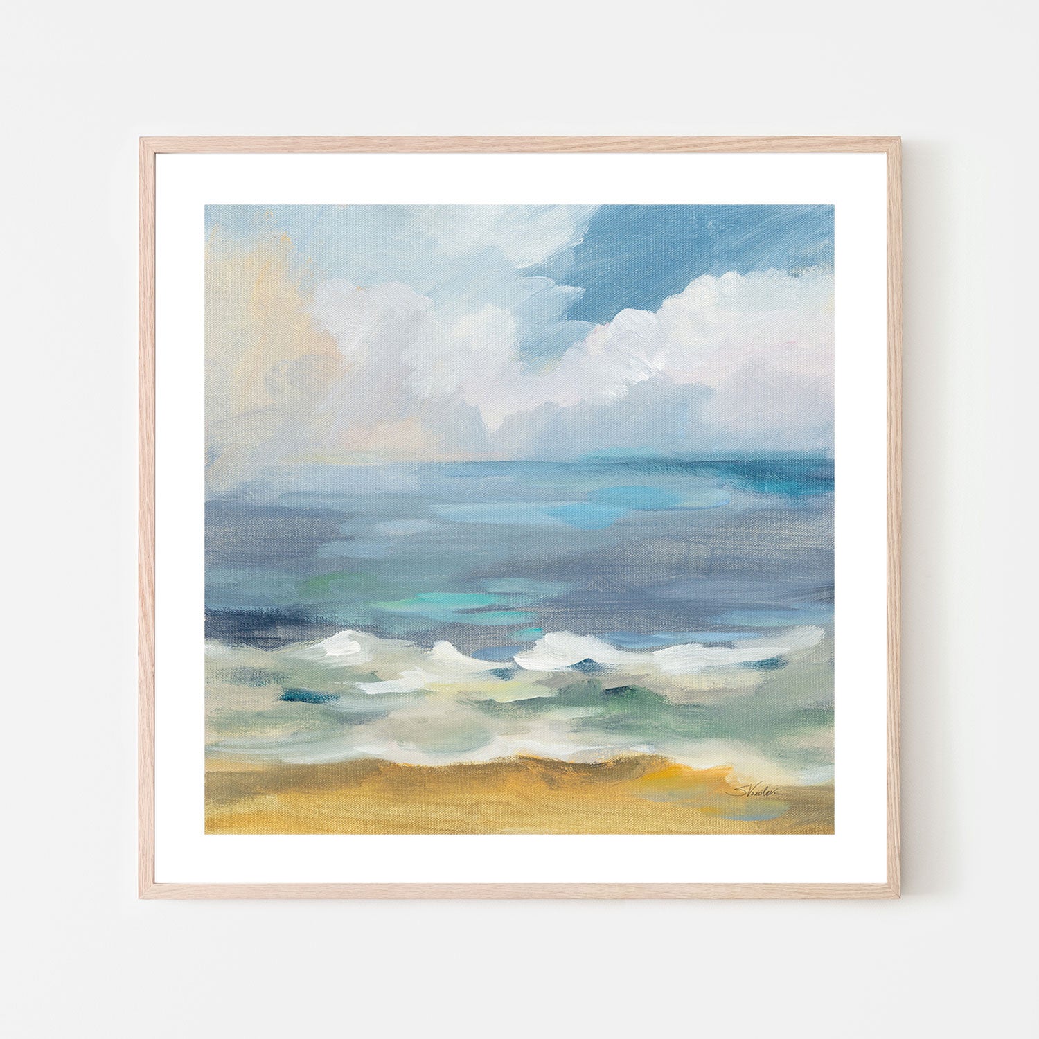 wall-art-print-canvas-poster-framed-Del Mar Sky, Style A-by-Silvia Vassileva-Gioia Wall Art