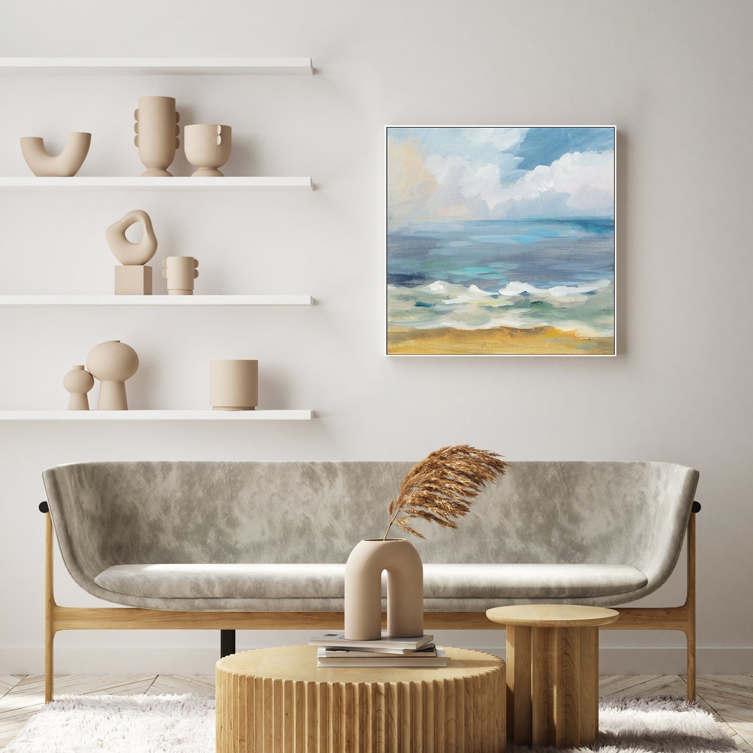 wall-art-print-canvas-poster-framed-Del Mar Sky, Style A-by-Silvia Vassileva-Gioia Wall Art