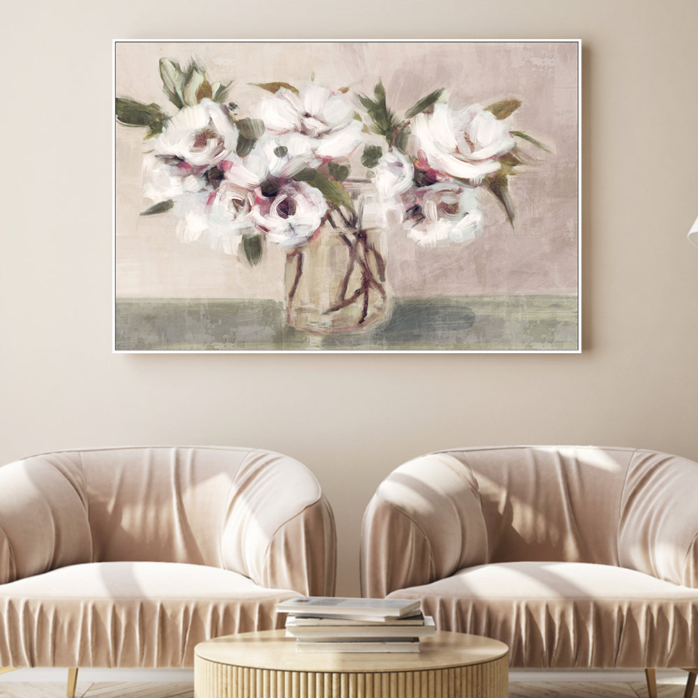 wall-art-print-canvas-poster-framed-Delicate Bouquet , By Nina Blue-2