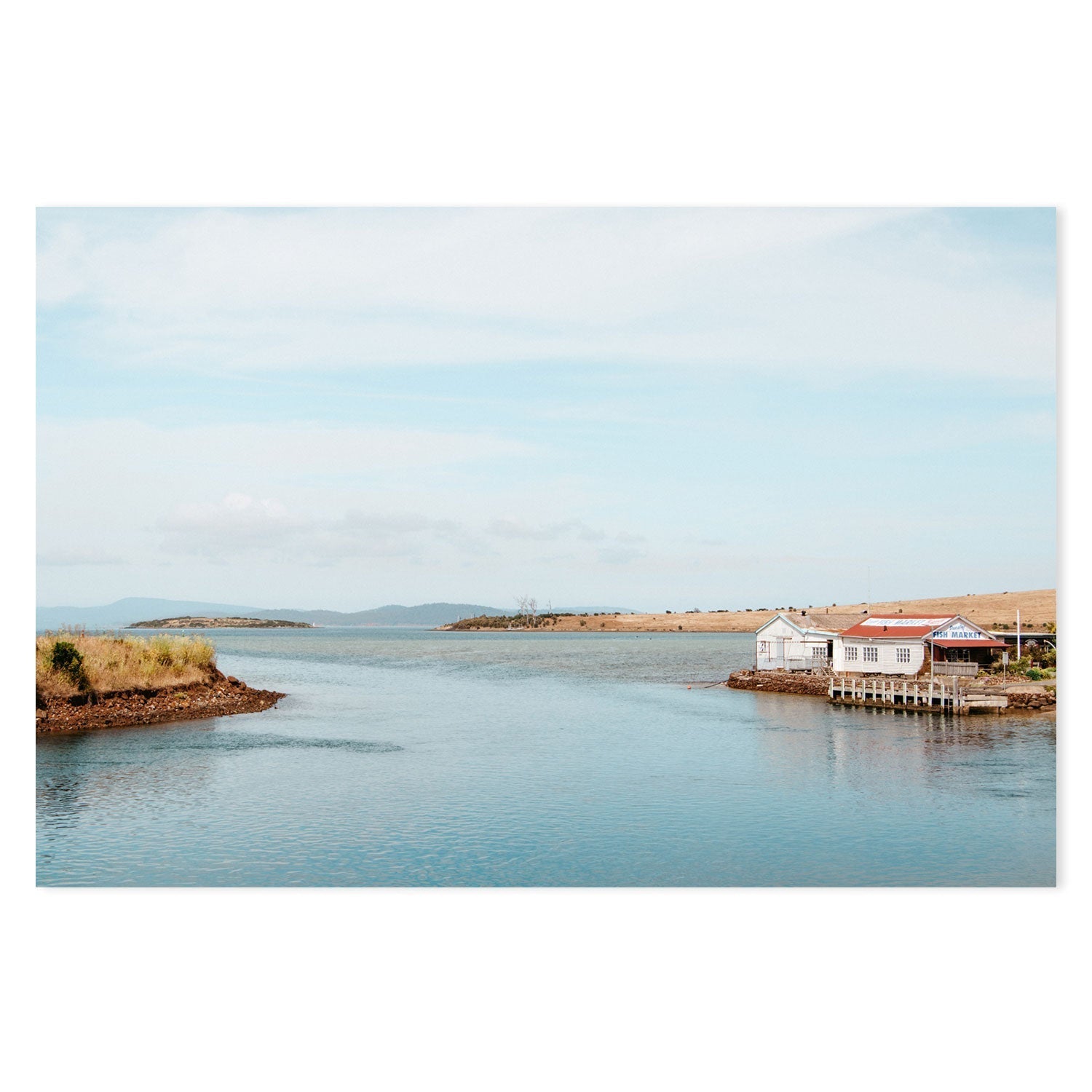 wall-art-print-canvas-poster-framed-Denison Canal, Dunalley, Tasmania-GIOIA-WALL-ART