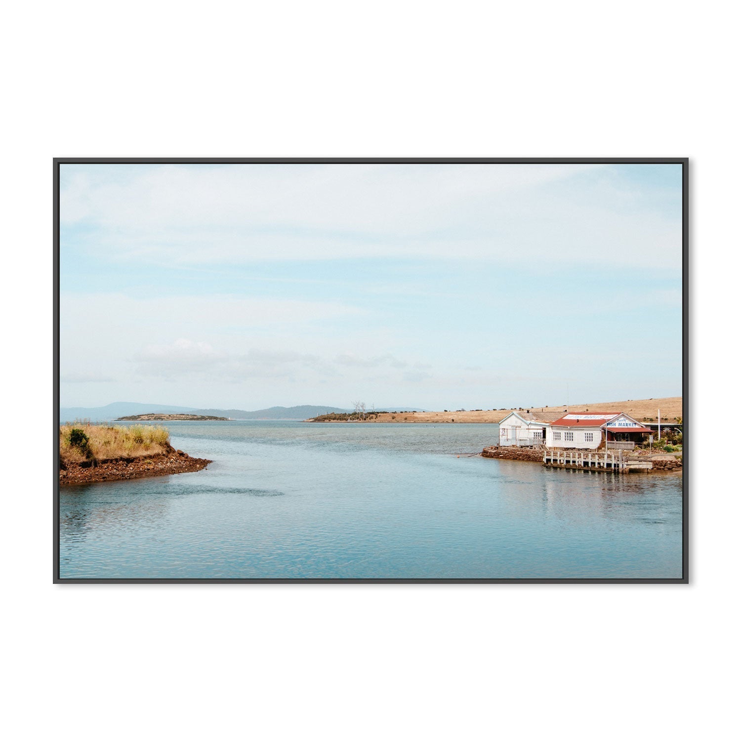 wall-art-print-canvas-poster-framed-Denison Canal, Dunalley, Tasmania-GIOIA-WALL-ART