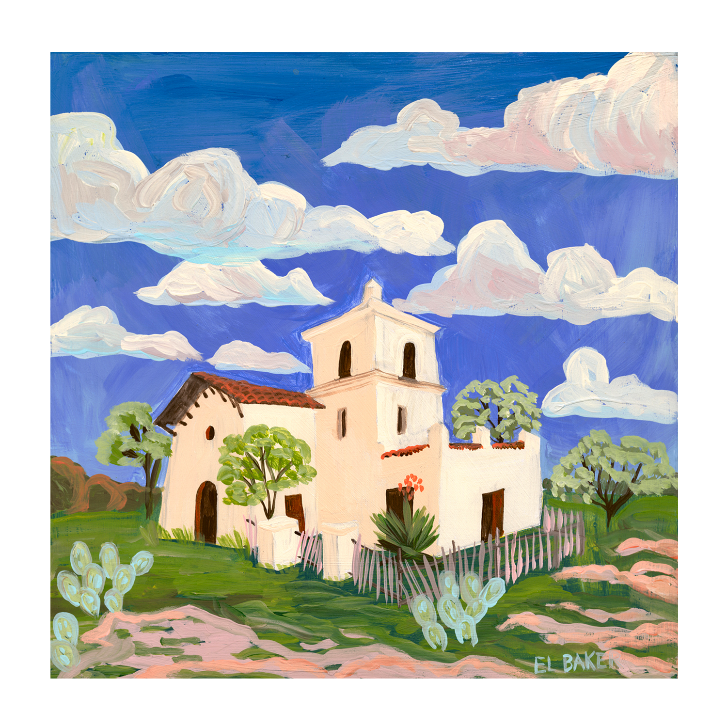 wall-art-print-canvas-poster-framed-Desert House , By Eleanor Baker-1