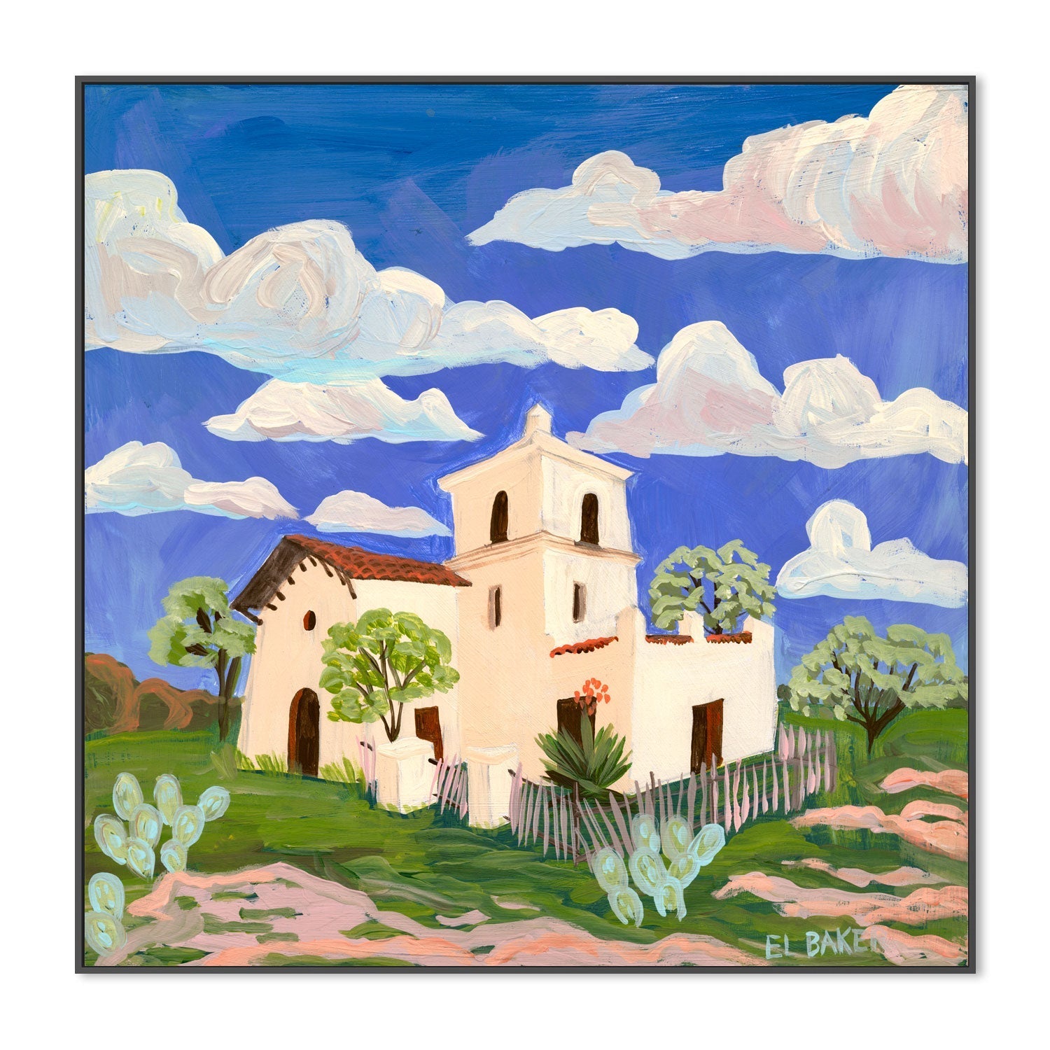 wall-art-print-canvas-poster-framed-Desert House , By Eleanor Baker-3