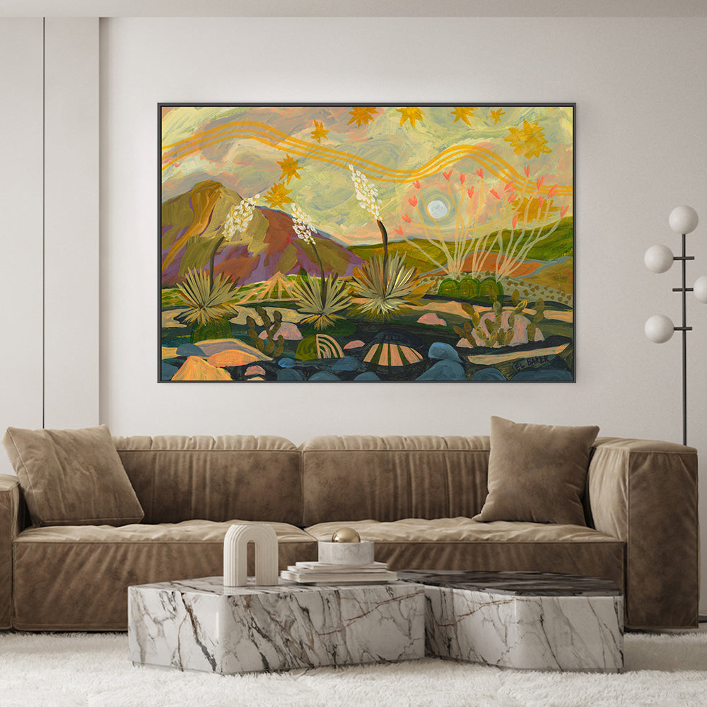 wall-art-print-canvas-poster-framed-Desert Land , By Eleanor Baker-2