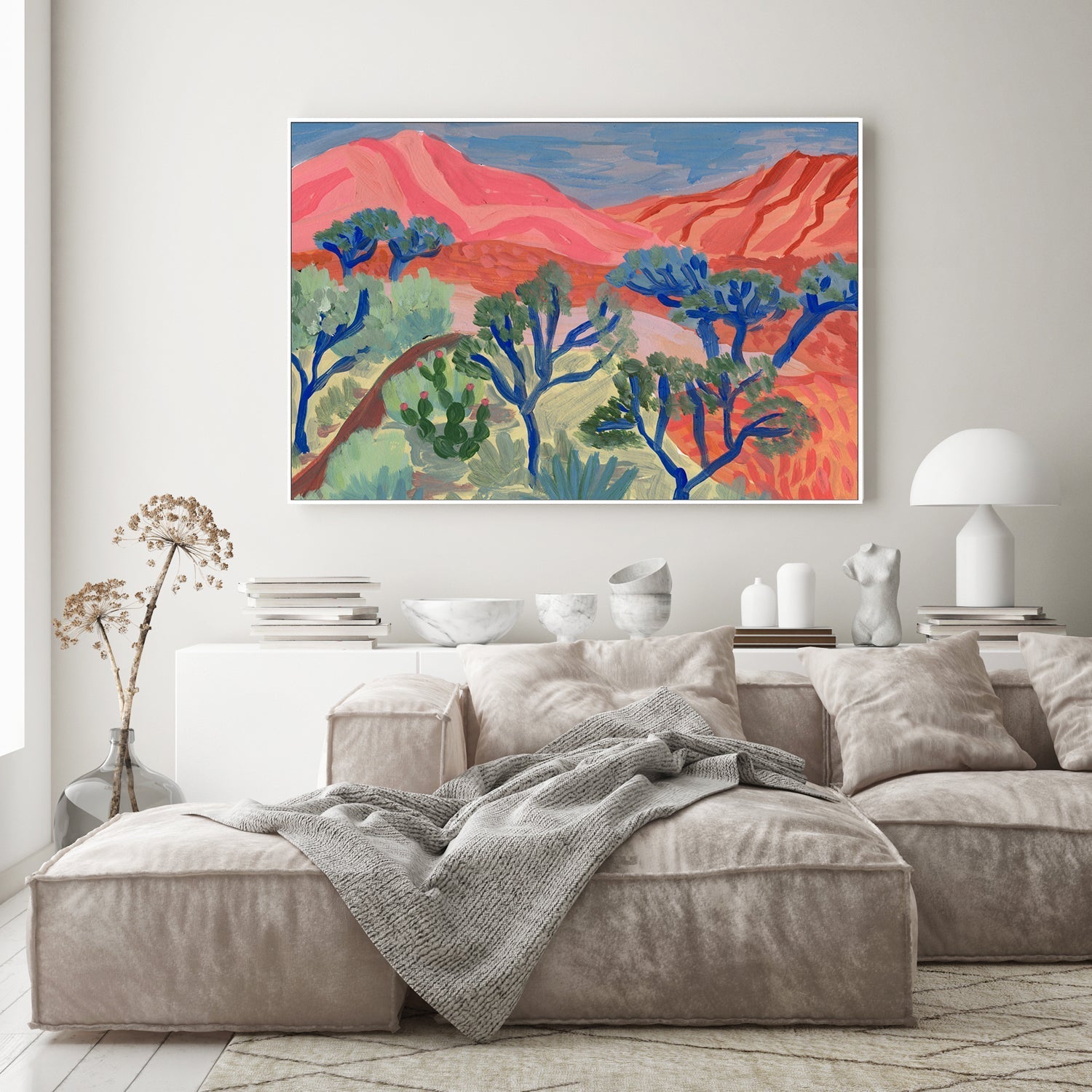 wall-art-print-canvas-poster-framed-Desert Landscape , By Eleanor Baker-2