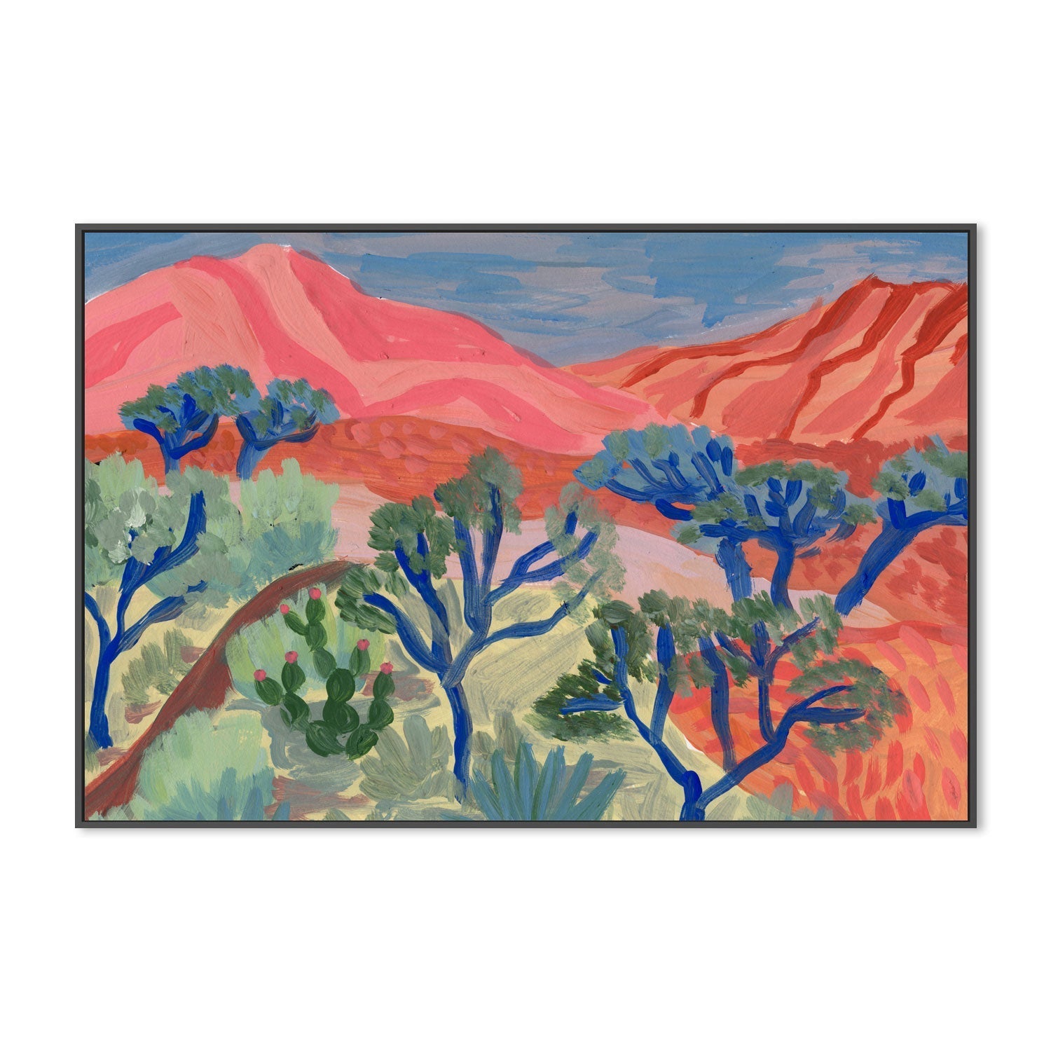 wall-art-print-canvas-poster-framed-Desert Landscape , By Eleanor Baker-3