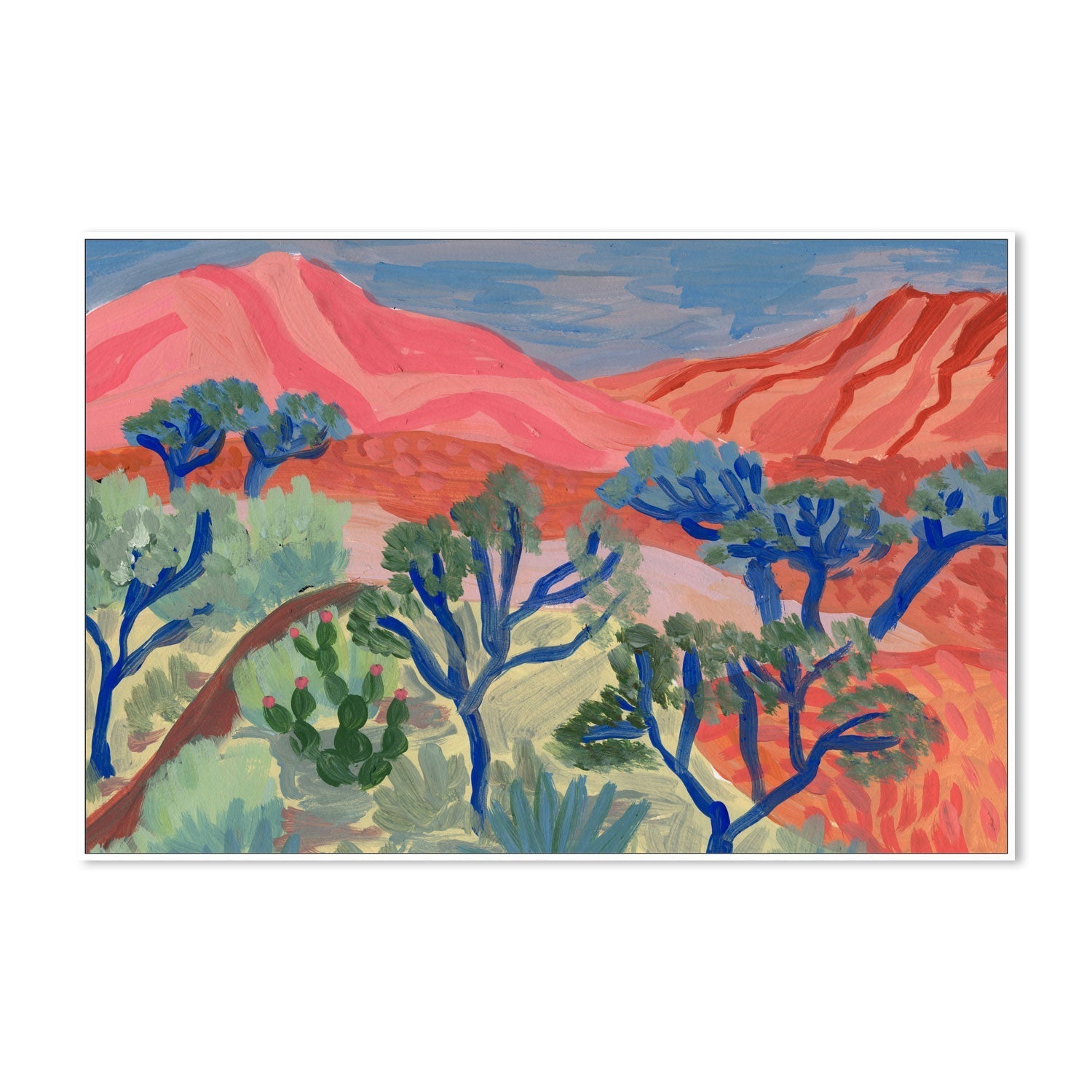 wall-art-print-canvas-poster-framed-Desert Landscape , By Eleanor Baker-5