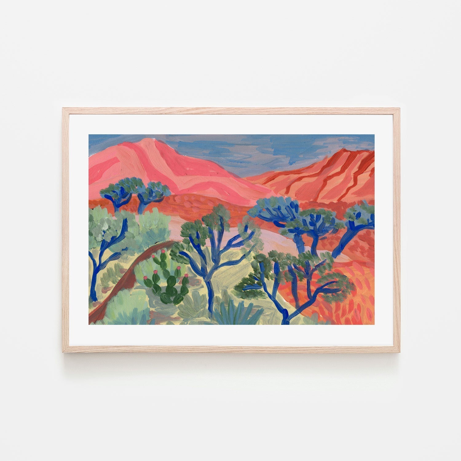 wall-art-print-canvas-poster-framed-Desert Landscape , By Eleanor Baker-6