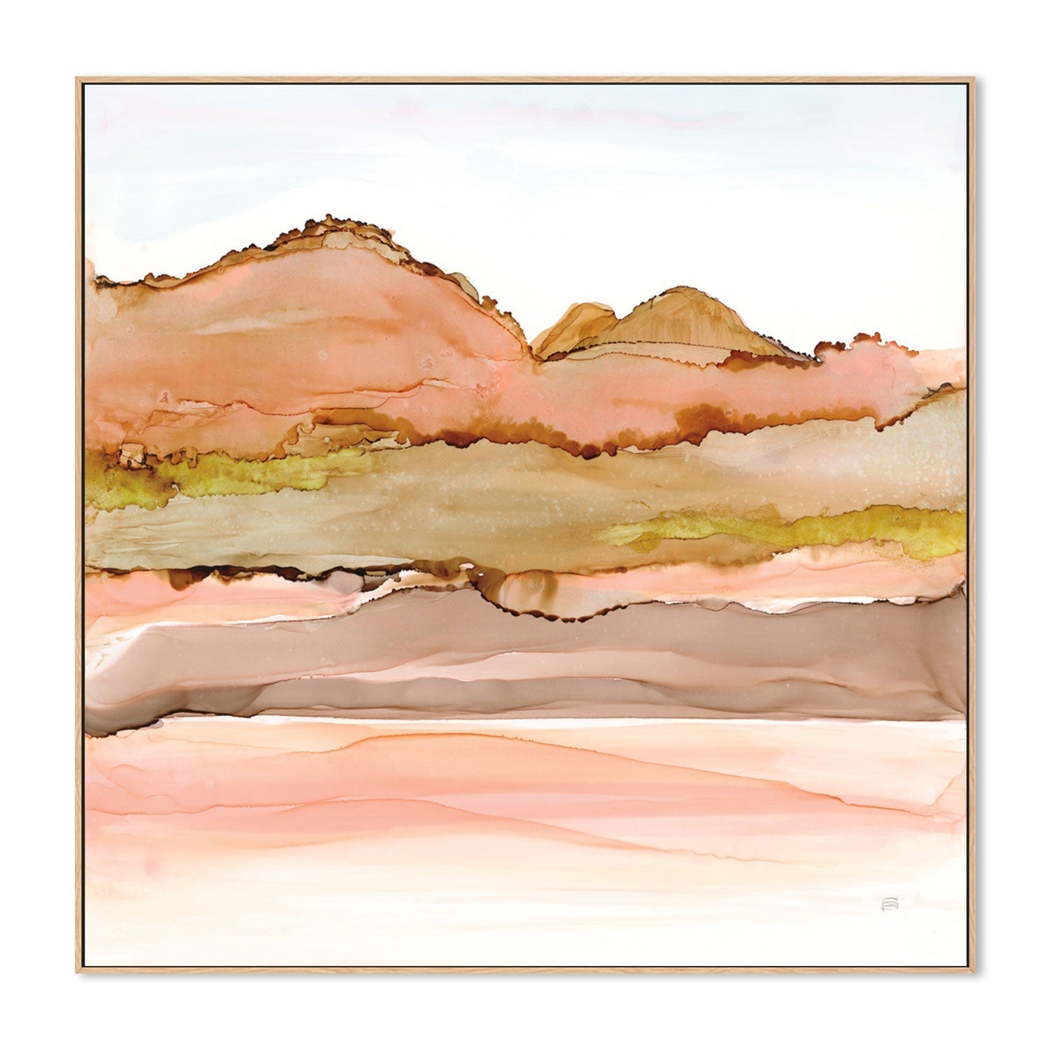 wall-art-print-canvas-poster-framed-Desertscape, Style D-by-Chris Paschke-Gioia Wall Art