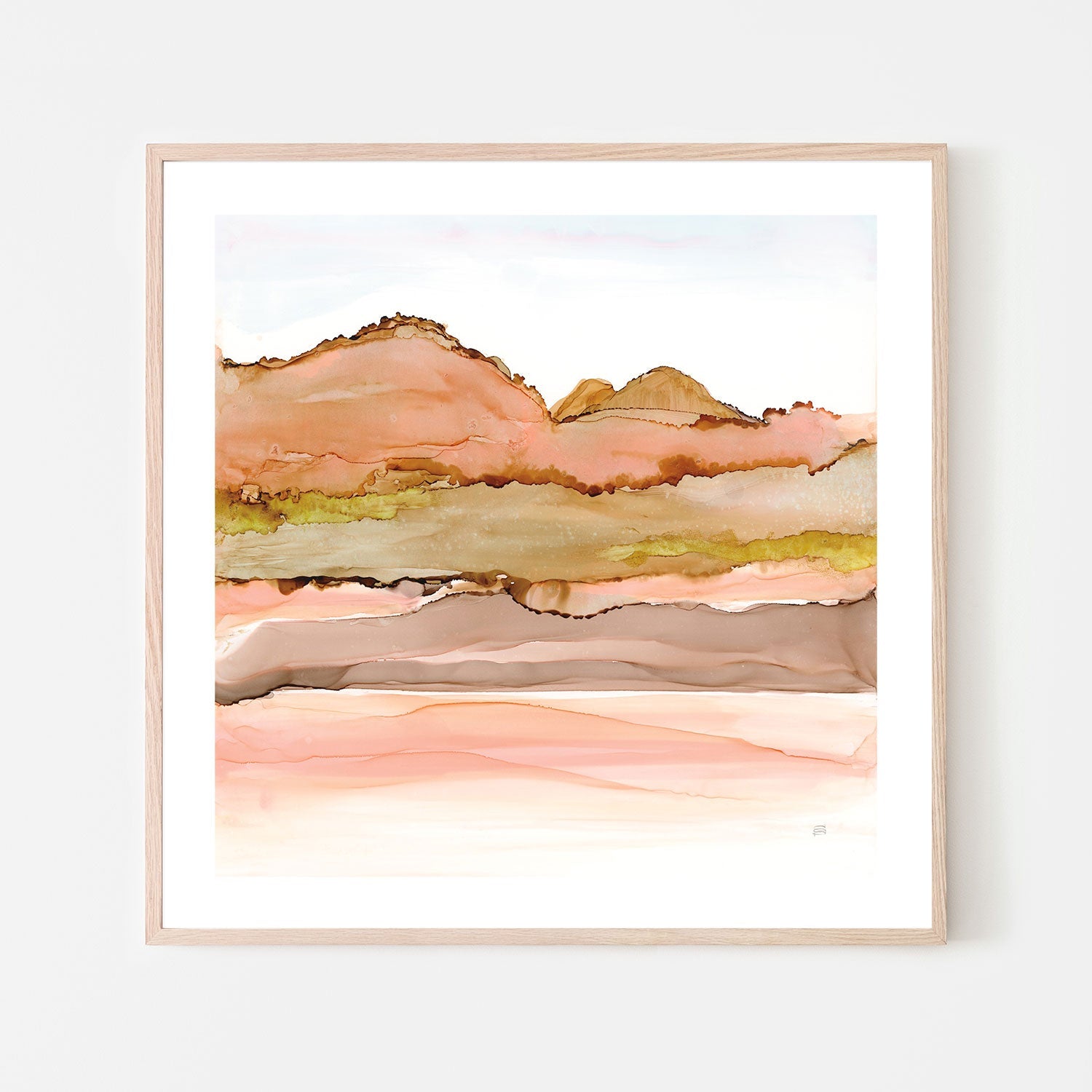 wall-art-print-canvas-poster-framed-Desertscape, Style D-by-Chris Paschke-Gioia Wall Art