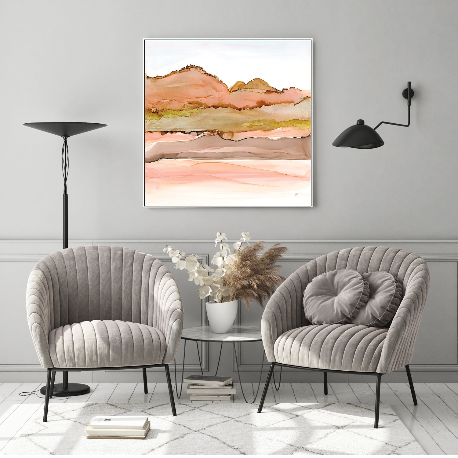 wall-art-print-canvas-poster-framed-Desertscape, Style D-by-Chris Paschke-Gioia Wall Art