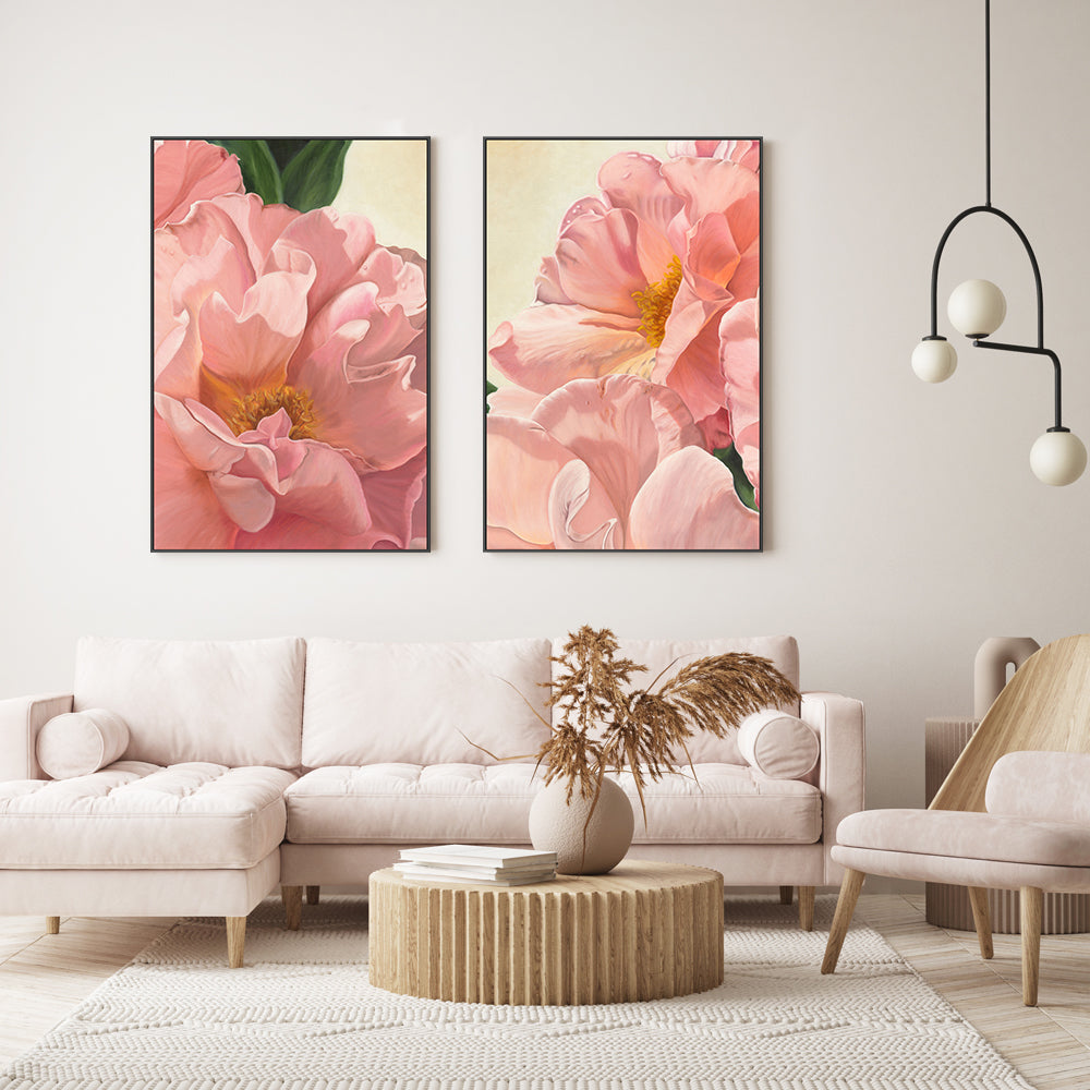 wall-art-print-canvas-poster-framed-Diptych, Style A & B, Set of 2 , By Angie Summa-2