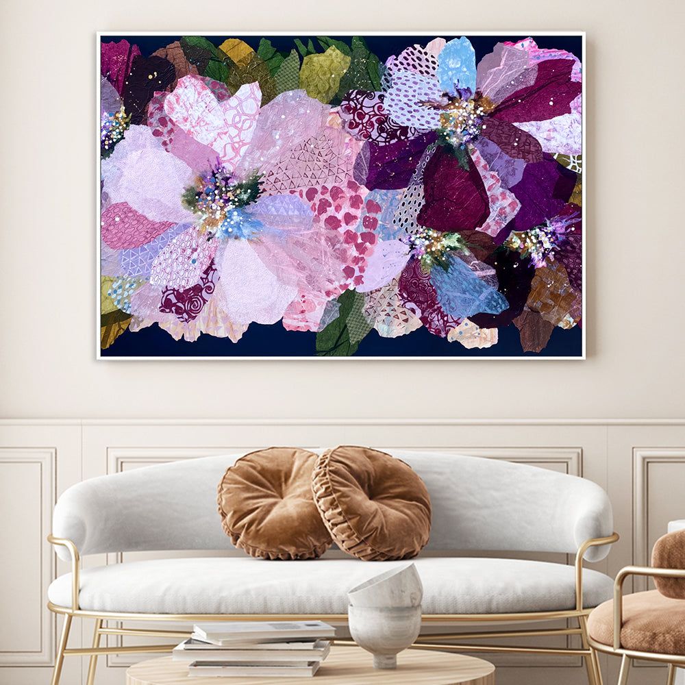 wall-art-print-canvas-poster-framed-Di's Garden , By Leanne Daquino-GIOIA-WALL-ART