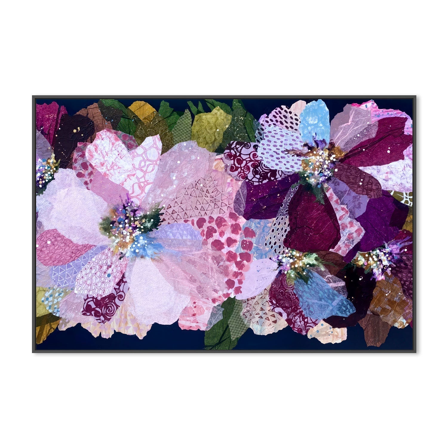 wall-art-print-canvas-poster-framed-Di's Garden , By Leanne Daquino-GIOIA-WALL-ART