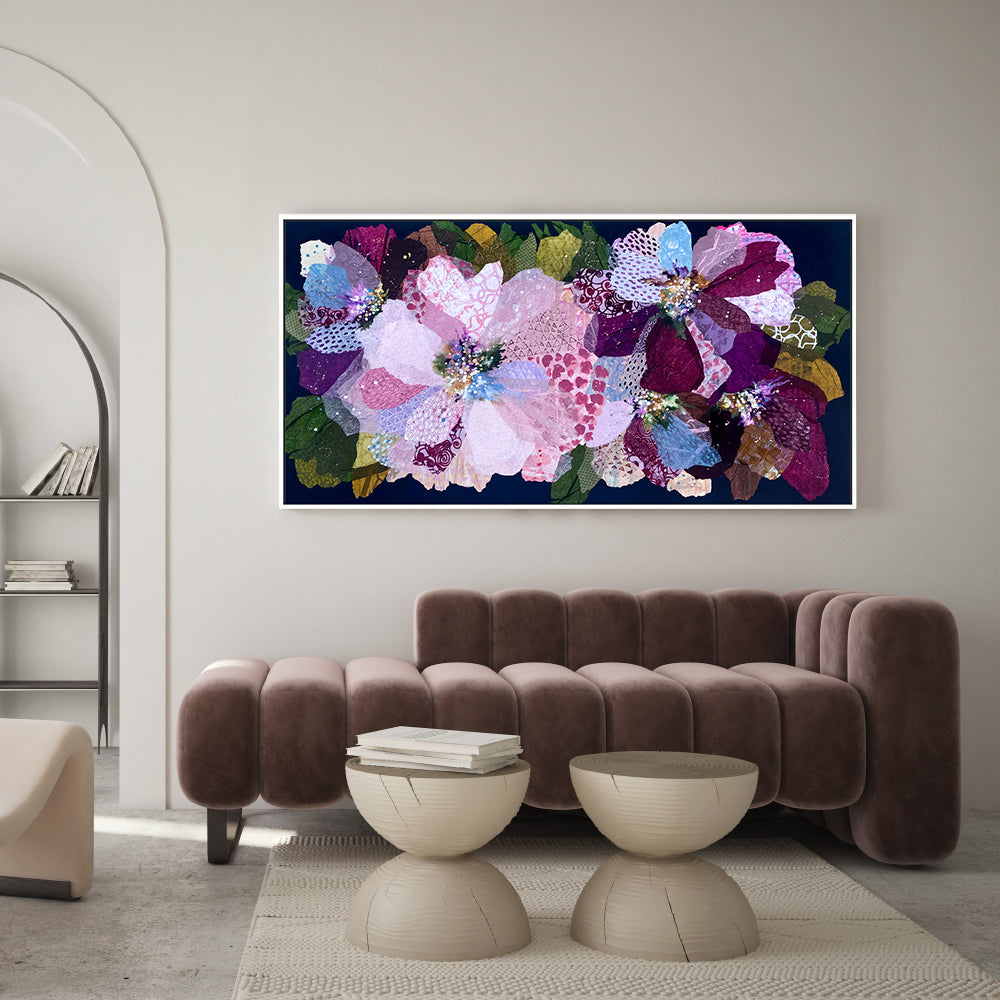 wall-art-print-canvas-poster-framed-Di's Garden , By Leanne Daquino-GIOIA-WALL-ART