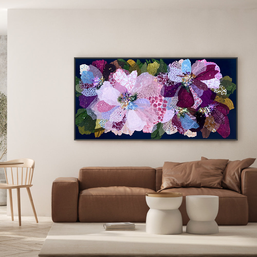 wall-art-print-canvas-poster-framed-Di's Garden , By Leanne Daquino-GIOIA-WALL-ART