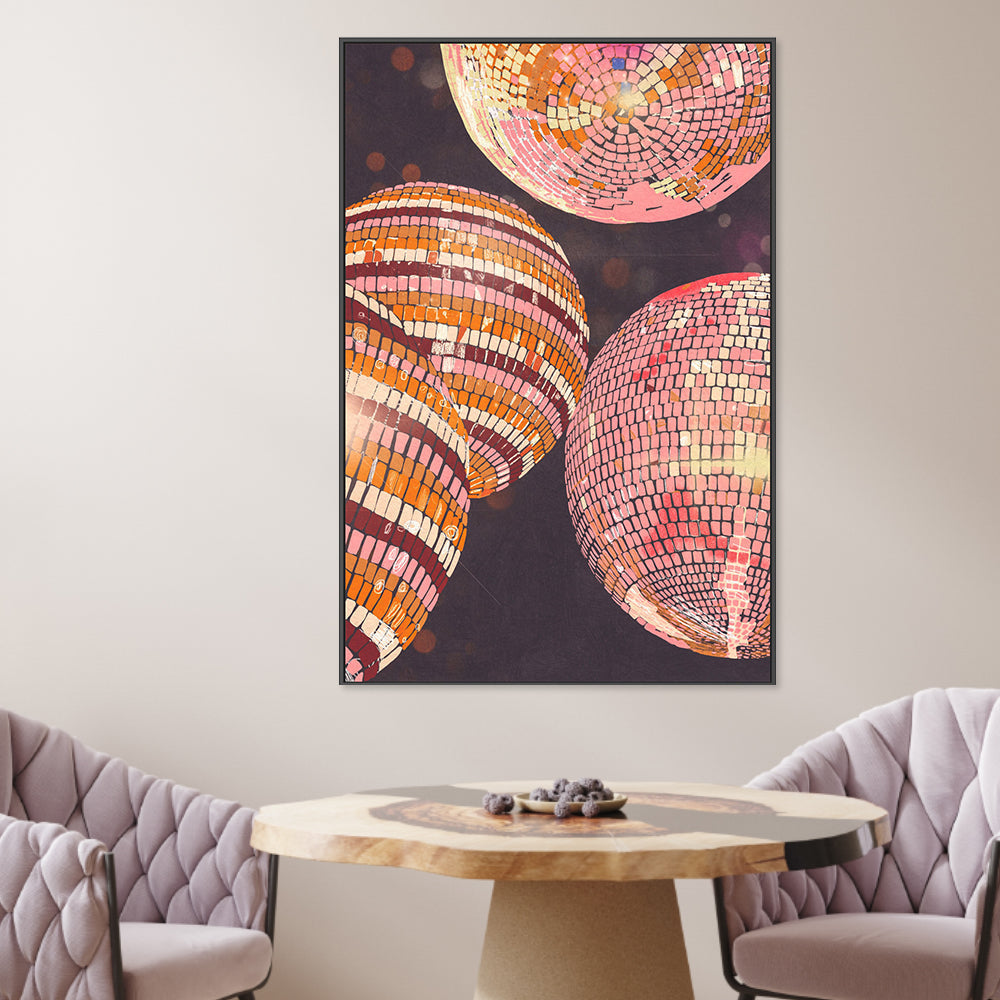 wall-art-print-canvas-poster-framed-Disco Balls , By Gigi Rosado-GIOIA-WALL-ART