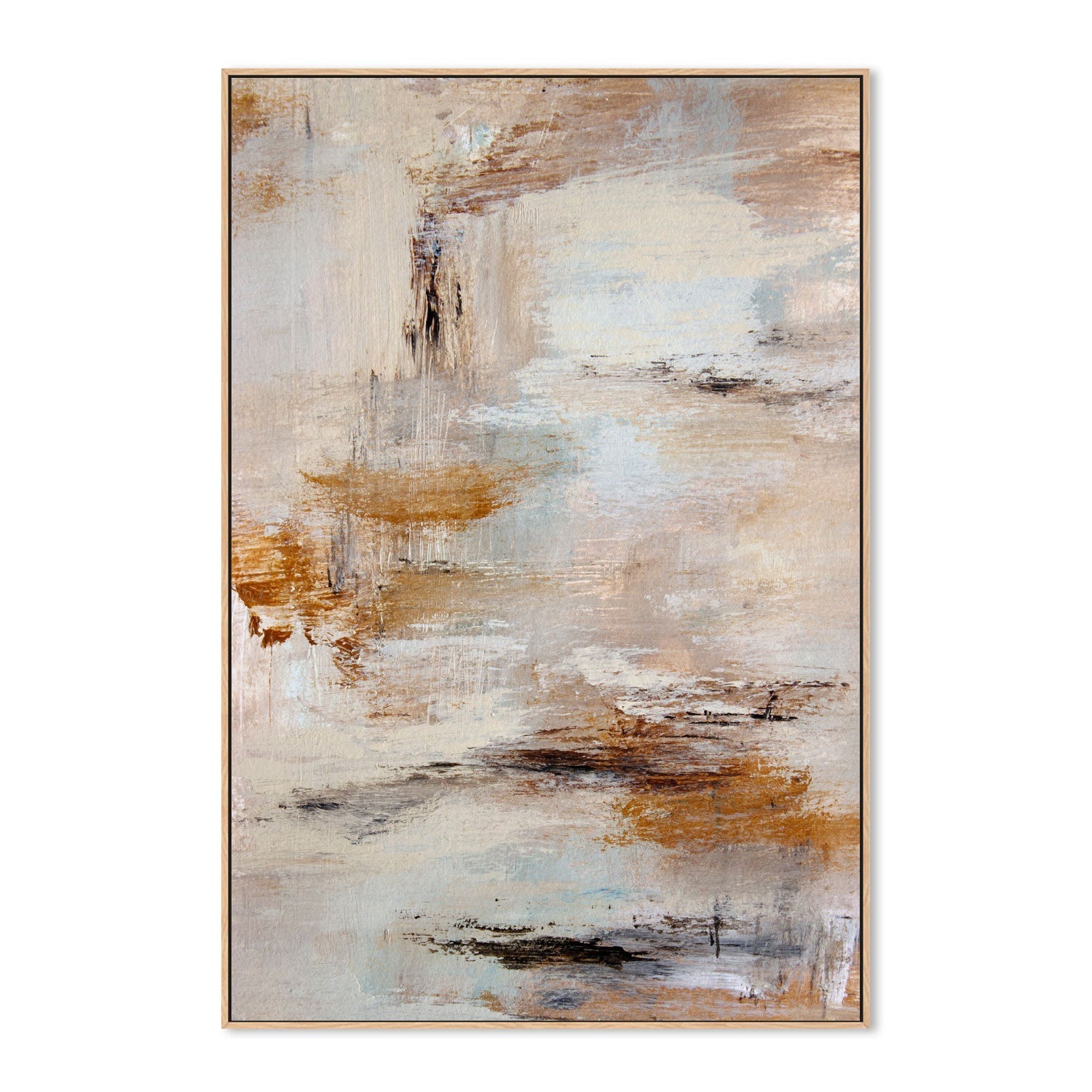 wall-art-print-canvas-poster-framed-DISTRESSED FABRIC , By Hope Bainbridge-4