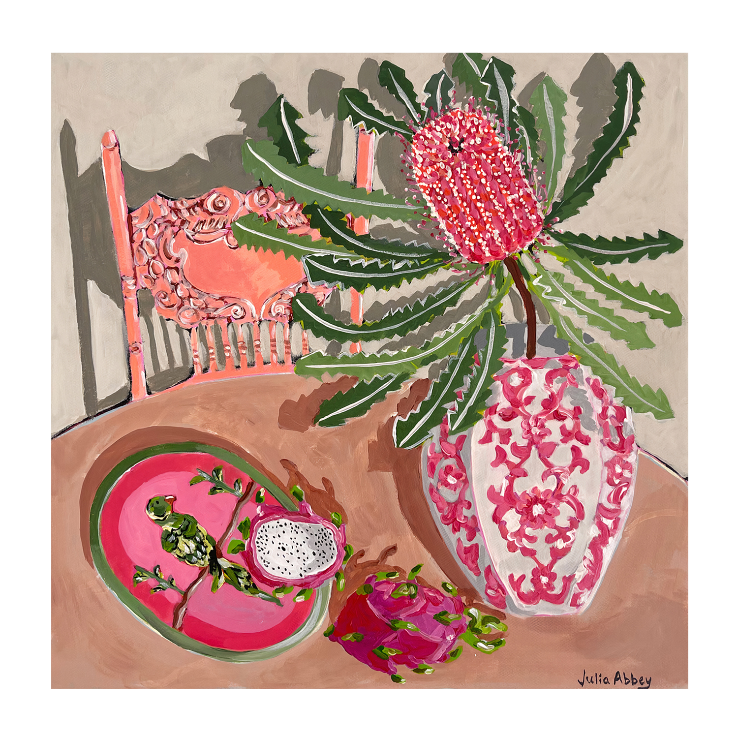 wall-art-print-canvas-poster-framed-Dragonfruit , By Julia Abbey-1