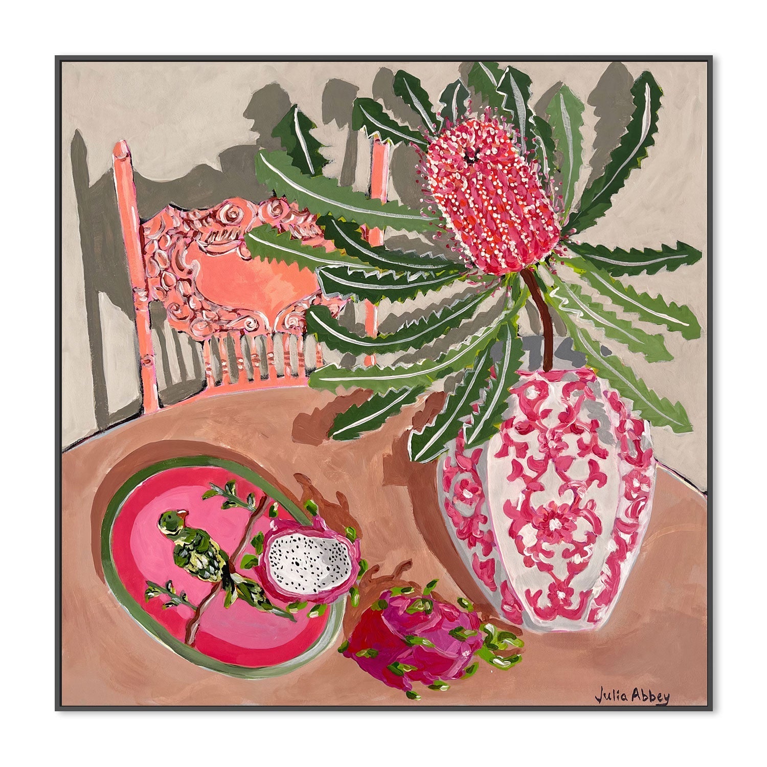 wall-art-print-canvas-poster-framed-Dragonfruit , By Julia Abbey-3