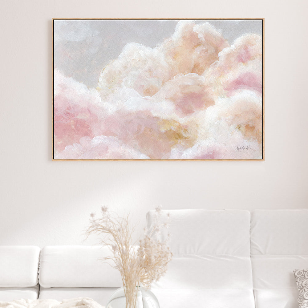 wall-art-print-canvas-poster-framed-Dreaming in Clouds Ethereal, Style A , By Yvette St. Amant-2