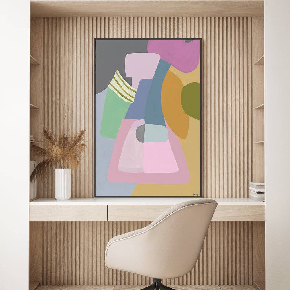 wall-art-print-canvas-poster-framed-Dreamy Contours, Style A , By Belinda Stone-GIOIA-WALL-ART