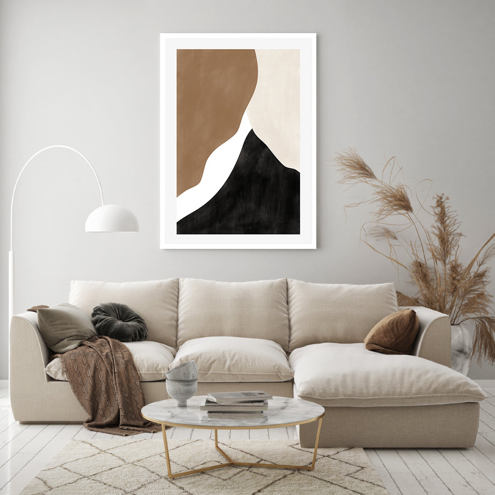 wall-art-print-canvas-poster-framed-Dune, Style A , By Elena Ristova-GIOIA-WALL-ART