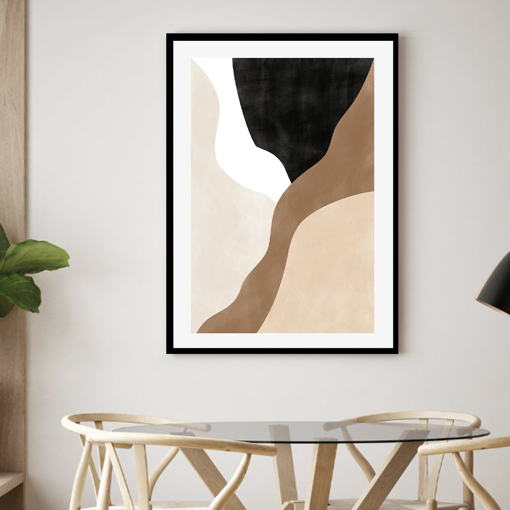 wall-art-print-canvas-poster-framed-Dune, Style B , By Elena Ristova-GIOIA-WALL-ART