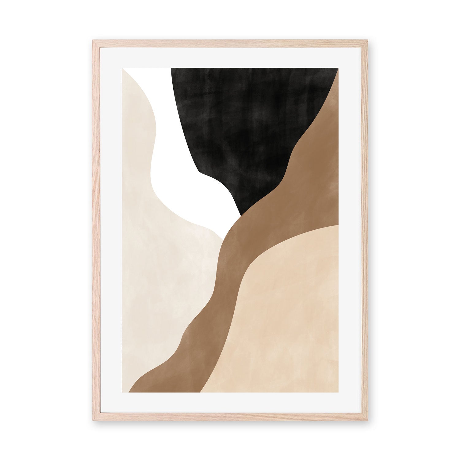 wall-art-print-canvas-poster-framed-Dune, Style B , By Elena Ristova-GIOIA-WALL-ART