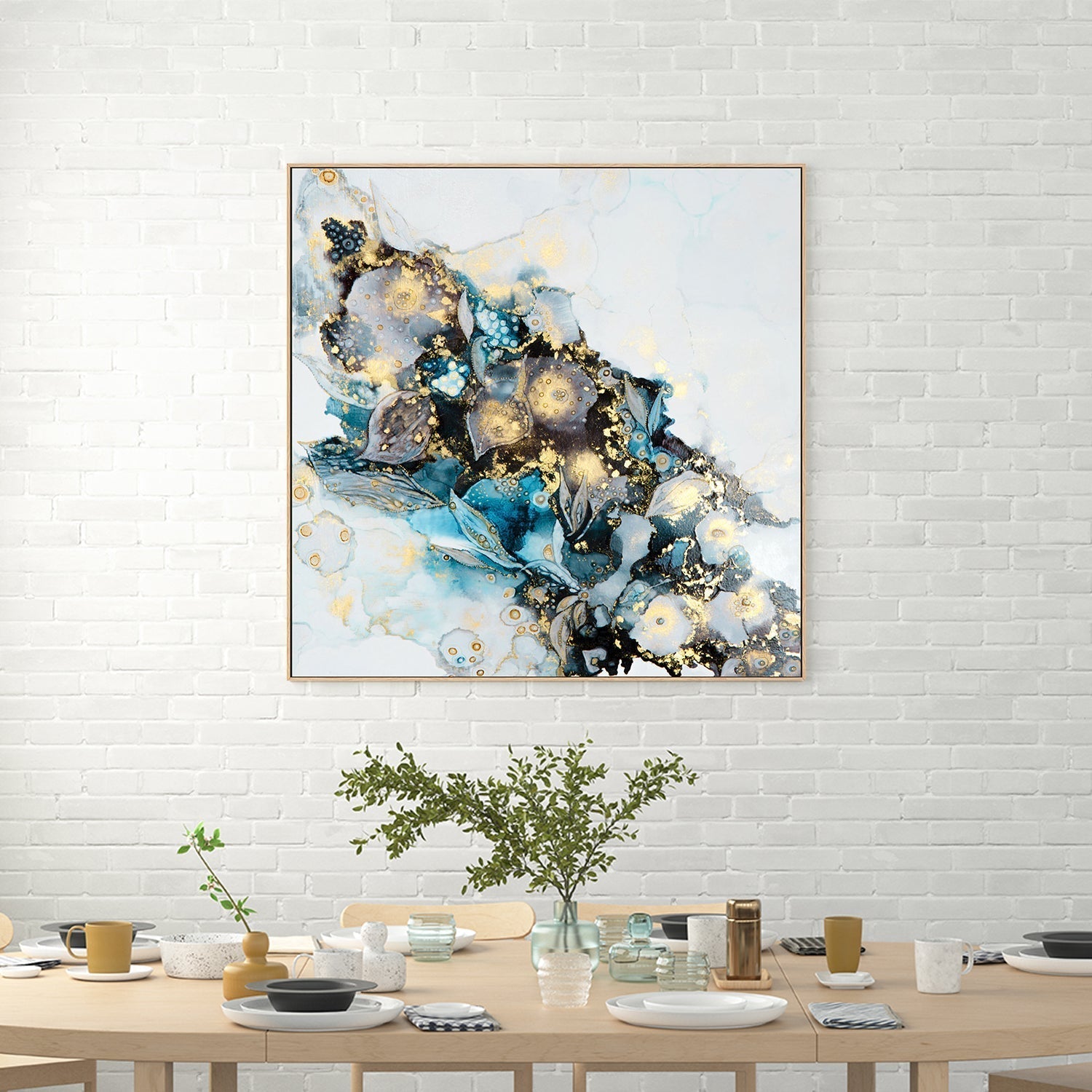 wall-art-print-canvas-poster-framed-Earth's Intelligence-by-Mishel Schwartz-Gioia Wall Art