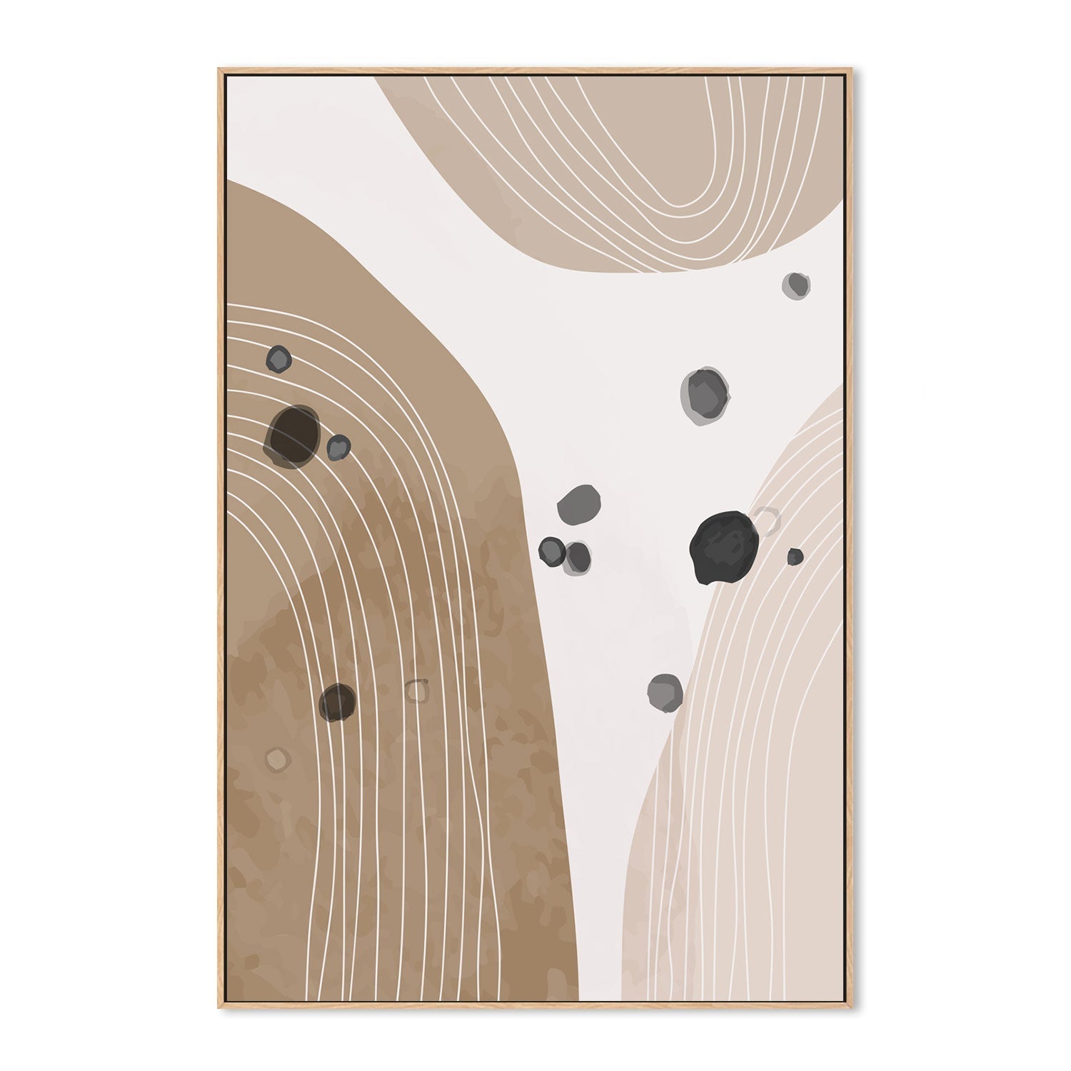 wall-art-print-canvas-poster-framed-Earthy Attraction, Style D-GIOIA-WALL-ART