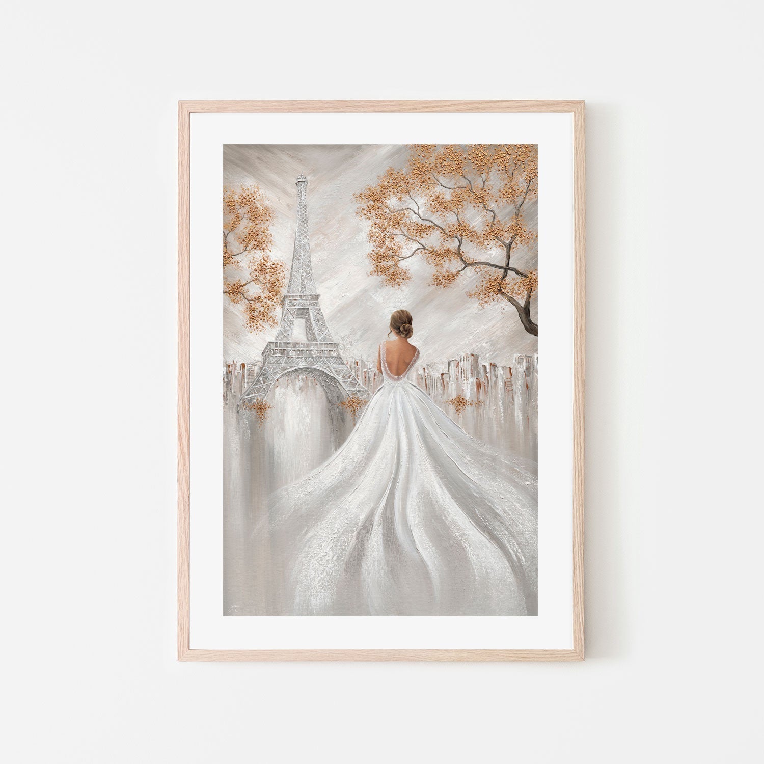 wall-art-print-canvas-poster-framed-Eiffel Elegance , By Isabella Karolewicz-6