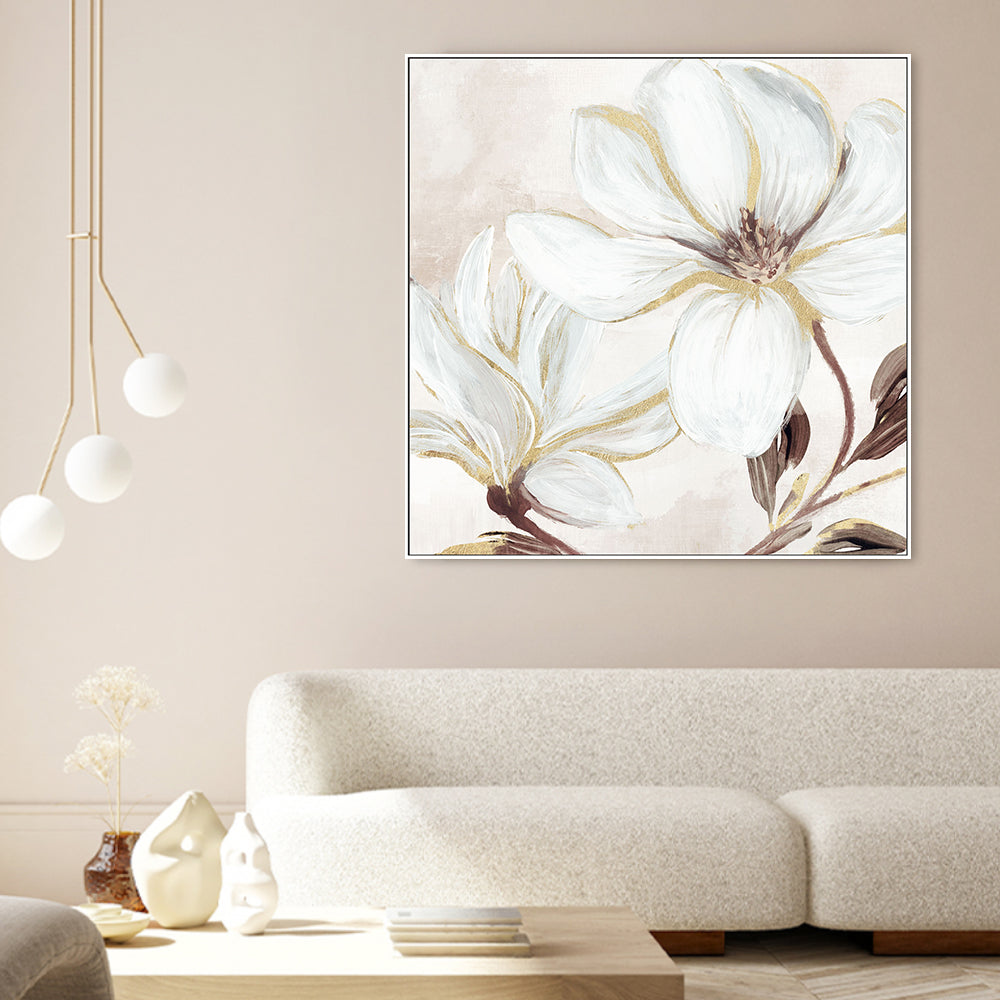 wall-art-print-canvas-poster-framed-Elegant Magnolia, Style A , By Nina Blue-2