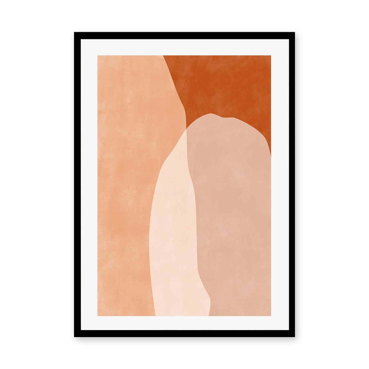 wall-art-print-canvas-poster-framed-Ember Contours, Style B , By Elena Ristova-GIOIA-WALL-ART