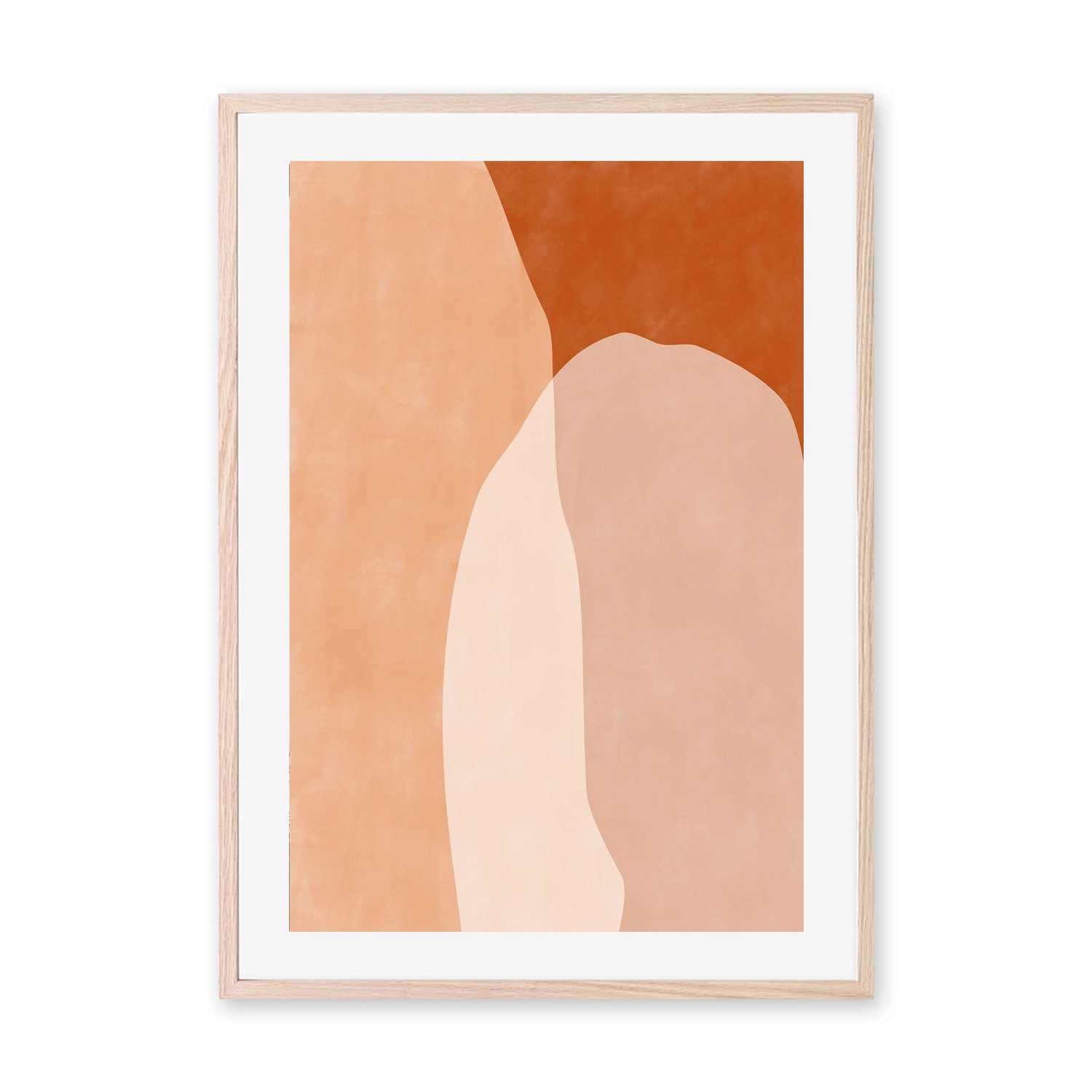 wall-art-print-canvas-poster-framed-Ember Contours, Style B , By Elena Ristova-GIOIA-WALL-ART