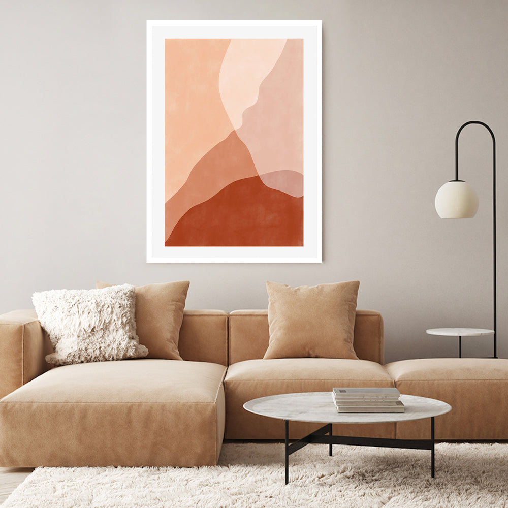 wall-art-print-canvas-poster-framed-Ember Contours, Style C , By Elena Ristova-GIOIA-WALL-ART