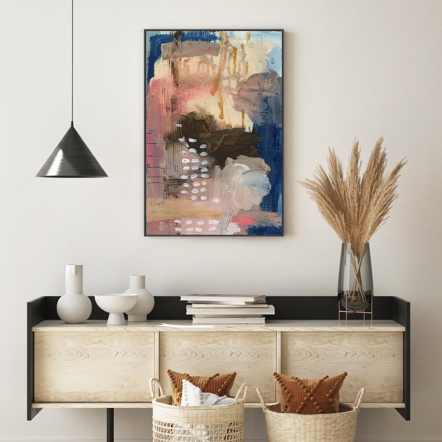 wall-art-print-canvas-poster-framed-Embracing Glimmers , By Laura Horn-7