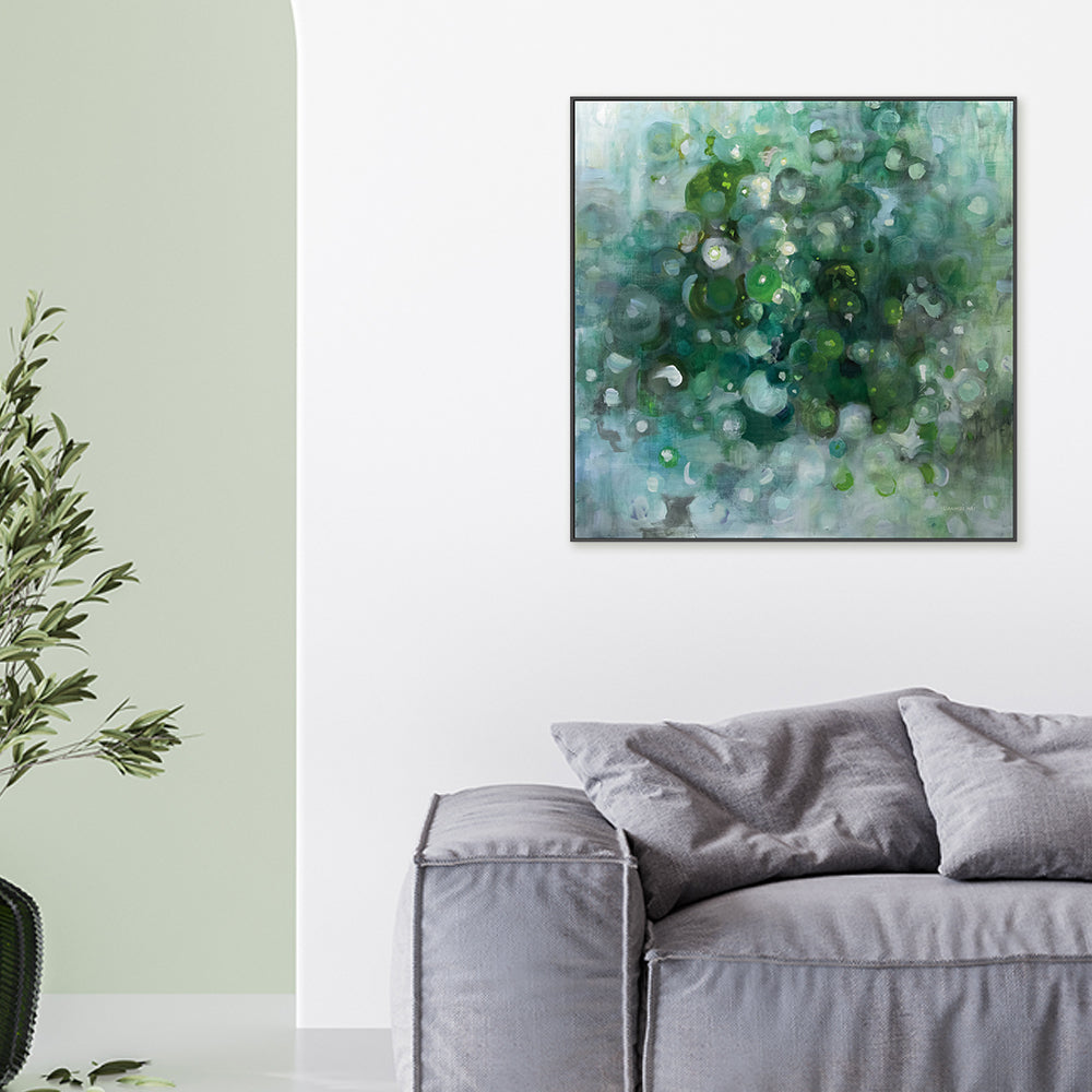 wall-art-print-canvas-poster-framed-Emerald Constellation , By Danhui Nai-2