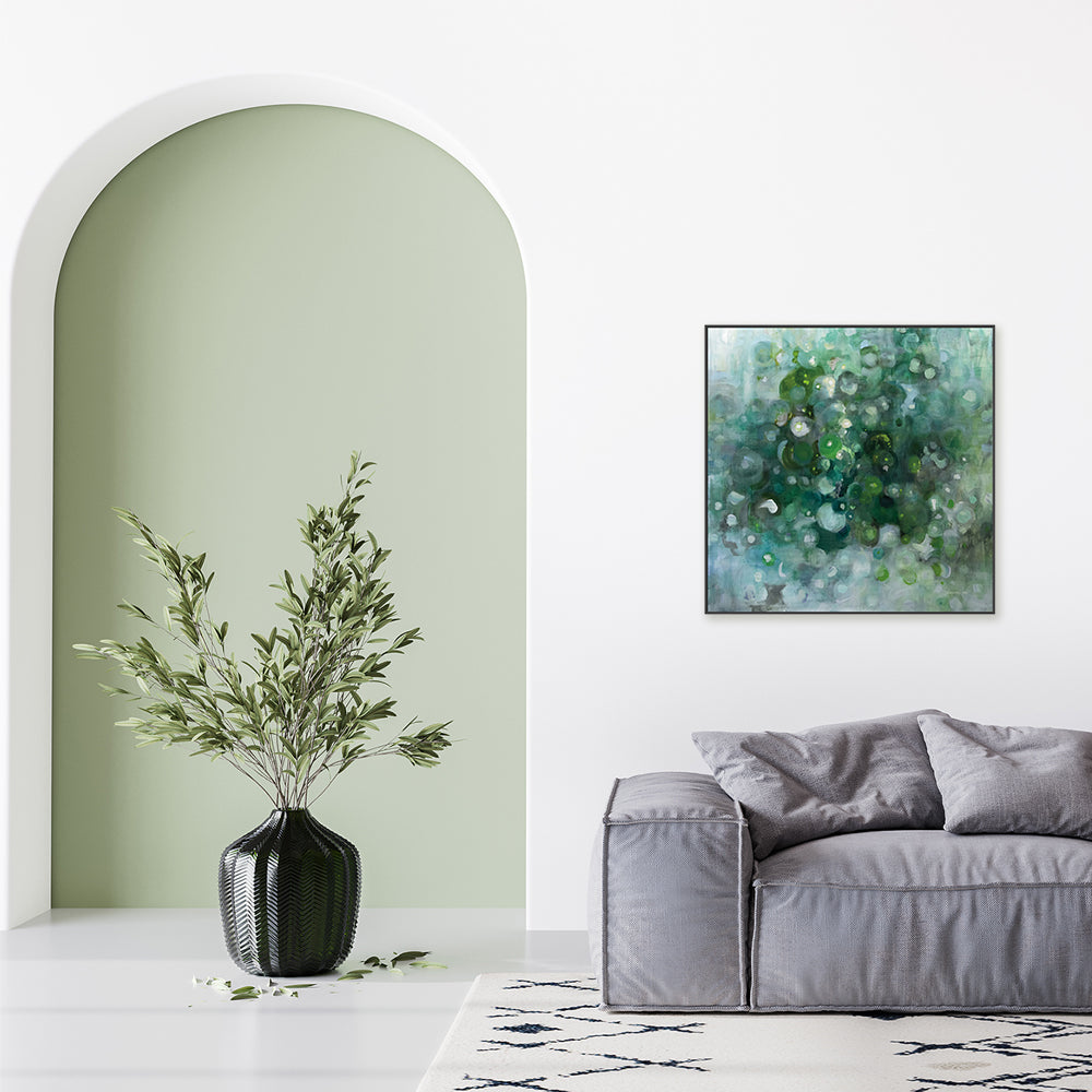 wall-art-print-canvas-poster-framed-Emerald Constellation , By Danhui Nai-7