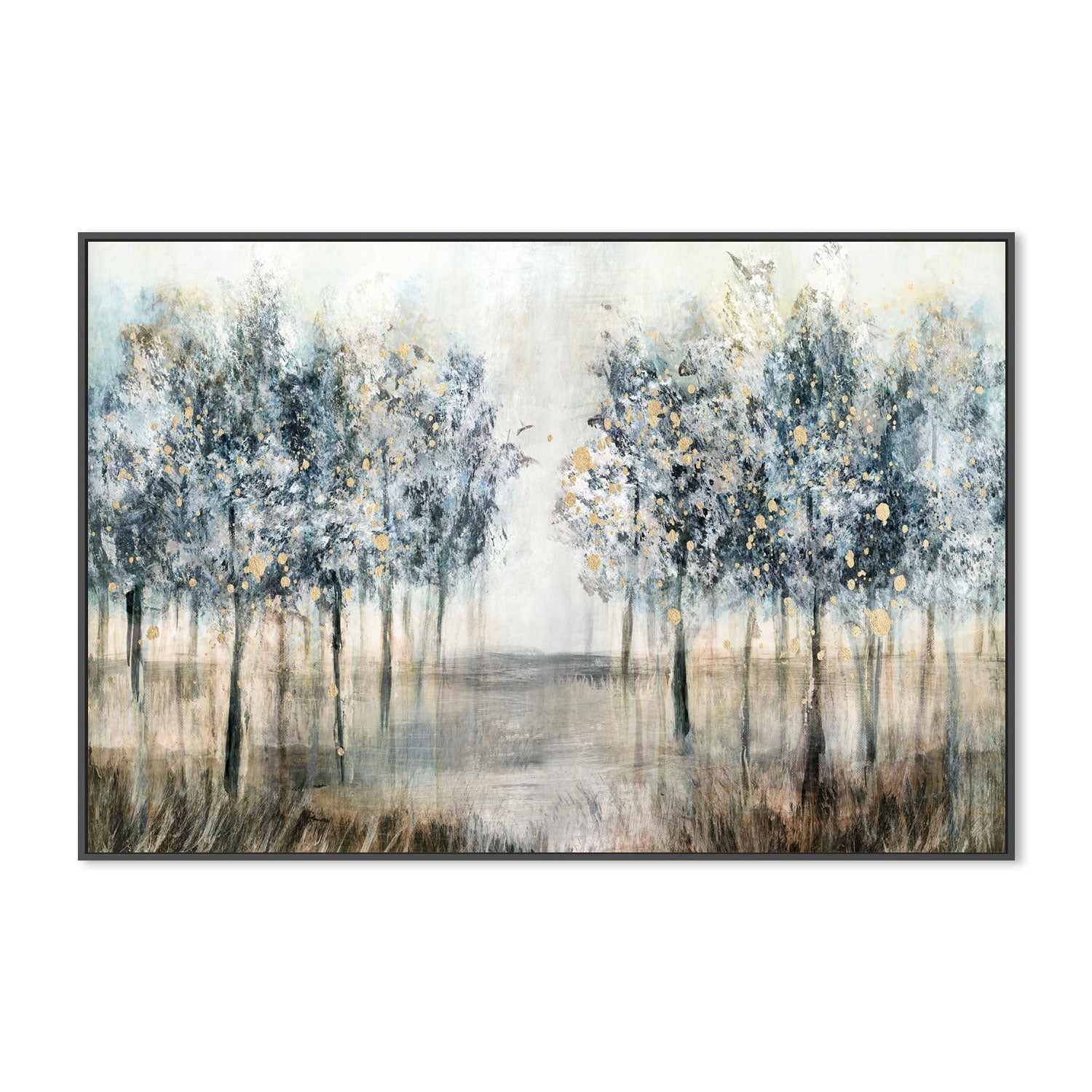 wall-art-print-canvas-poster-framed-Enchanted Forest , By Nina Blue-3