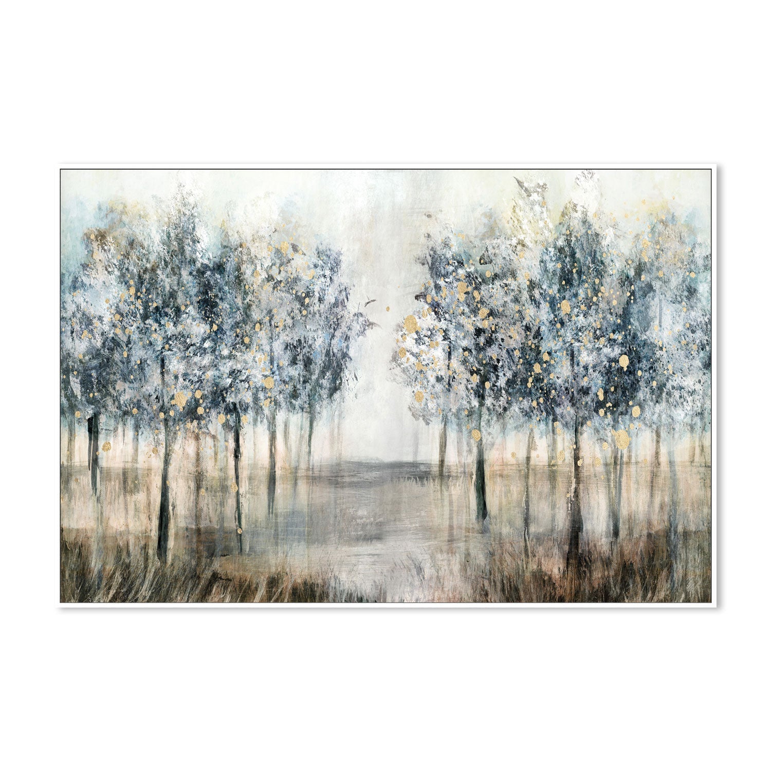 wall-art-print-canvas-poster-framed-Enchanted Forest , By Nina Blue-5