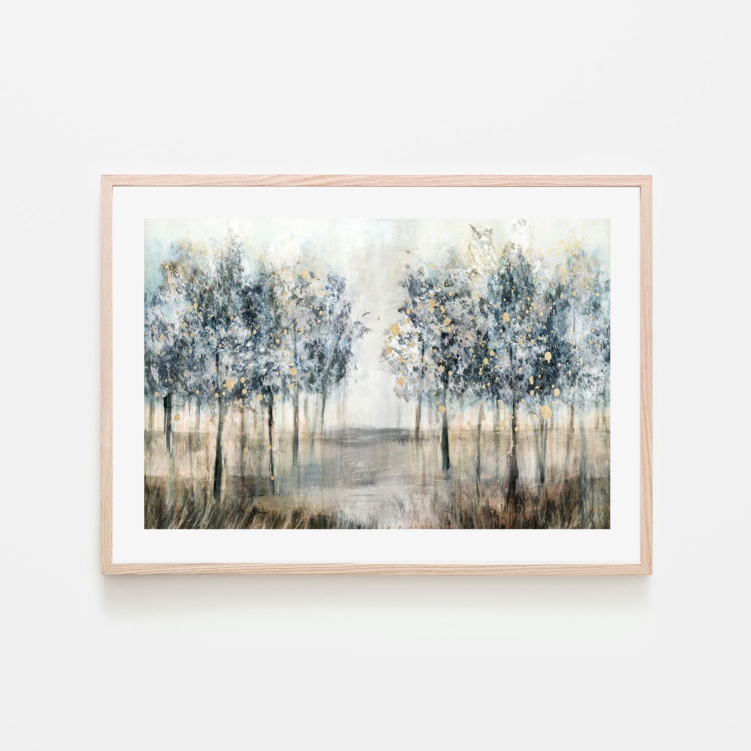 wall-art-print-canvas-poster-framed-Enchanted Forest , By Nina Blue-6