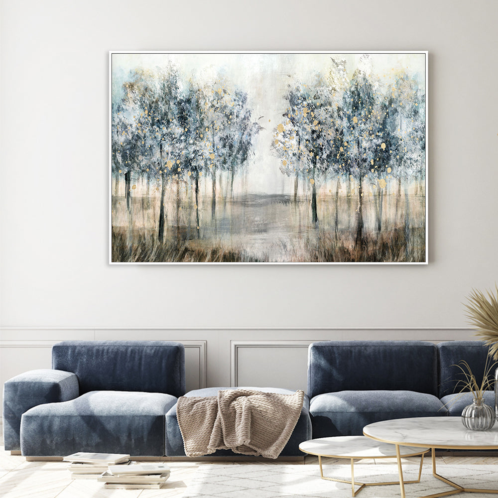 wall-art-print-canvas-poster-framed-Enchanted Forest , By Nina Blue-7