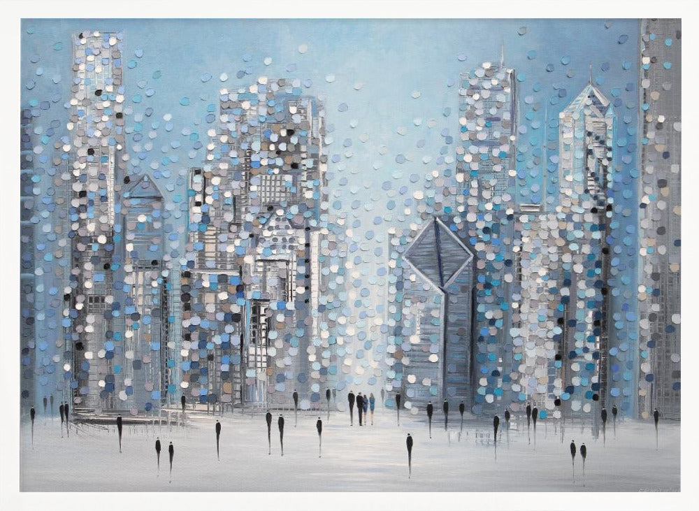 wall-art-print-canvas-poster-framed-Ermilkina Chicago 36x48 Oil , By Ekaterina Ermilkina-3